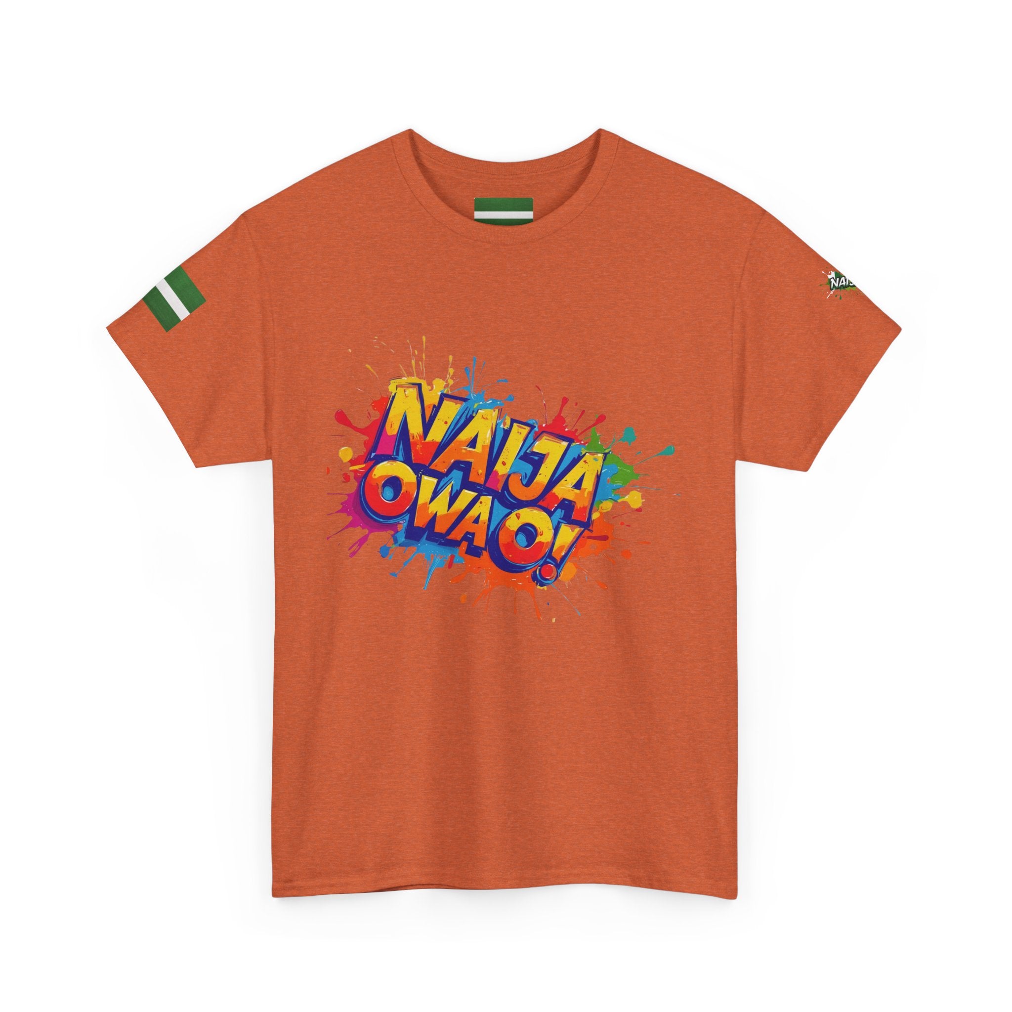 Naija, Owa O,  Unisex Cotton T-shirt