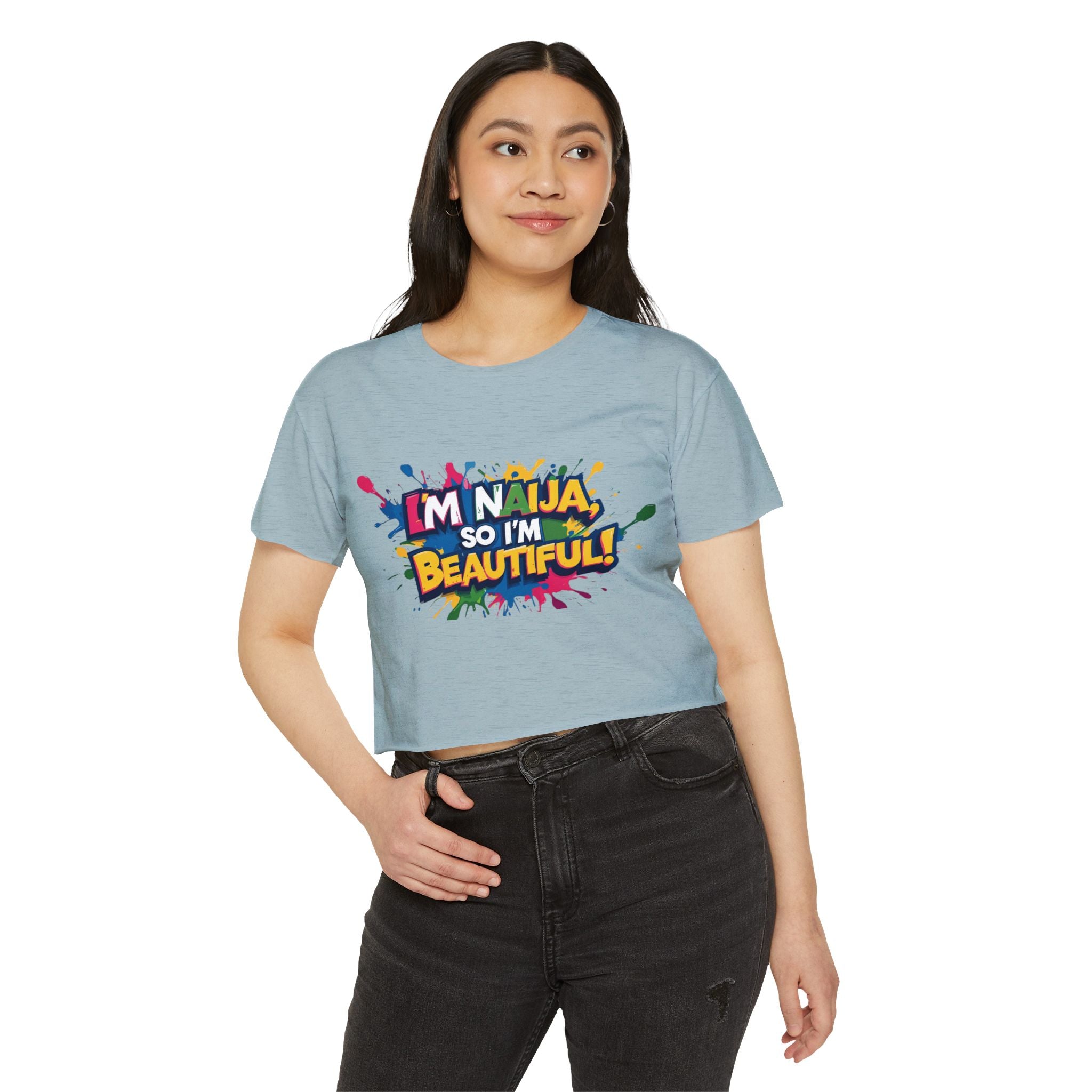 I'm Naija so I'm Beautiful, Cotton T-shirt