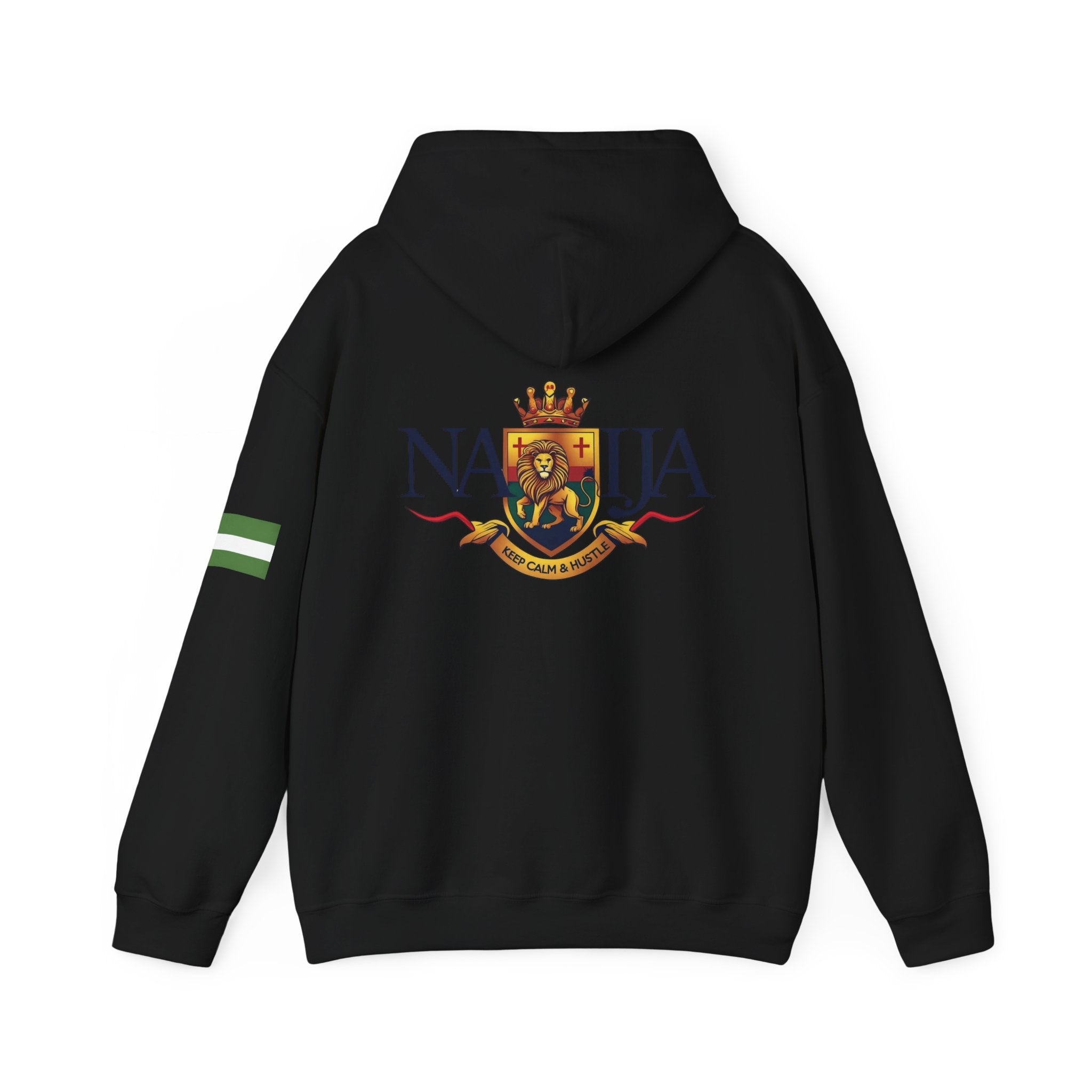 Naija-Keep Calm & Hustle Hoodie