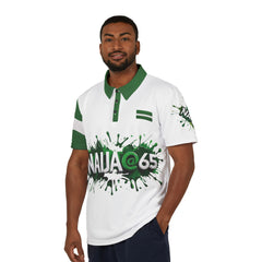 Naija, At 65 Independence Day Unisex Polo Shirt