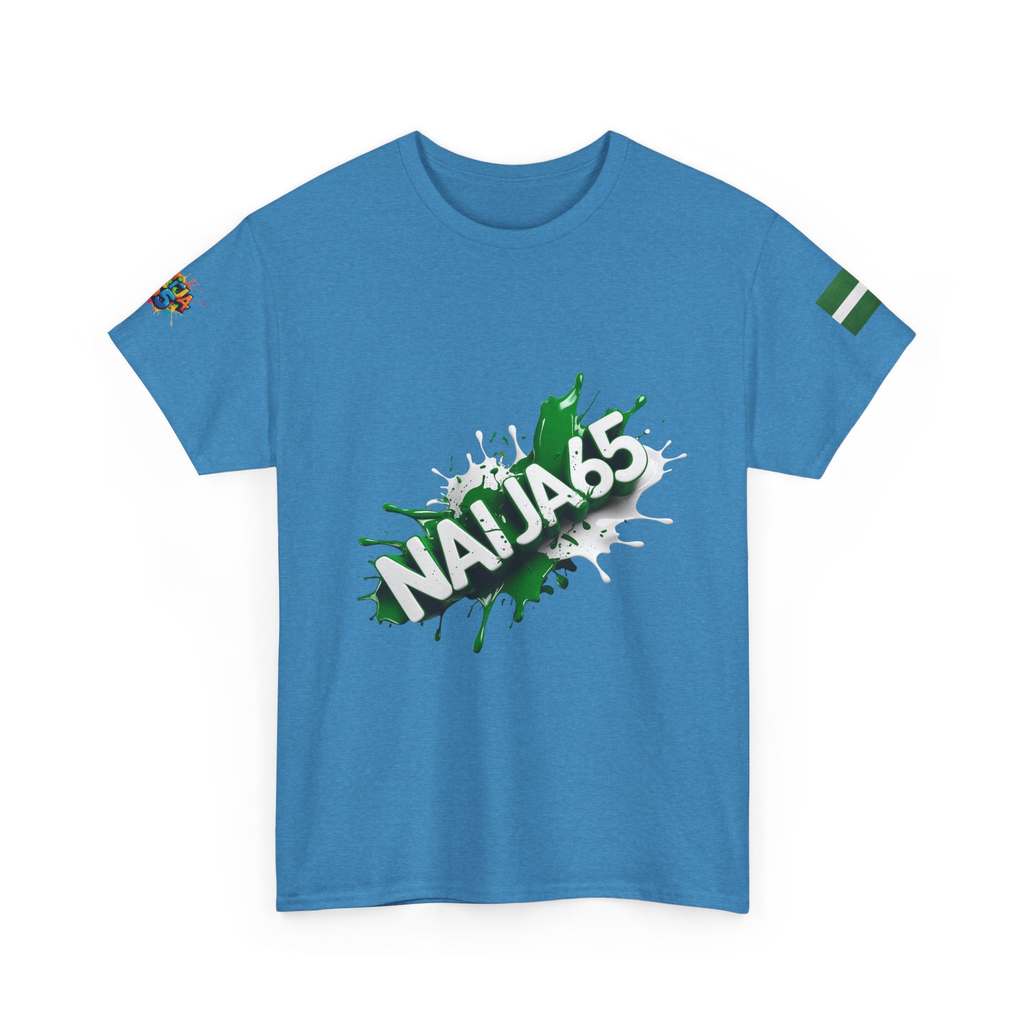 Naija 65TH INDEPENDENCE CELEBRATION Day - Unisex Cotton T-shirt