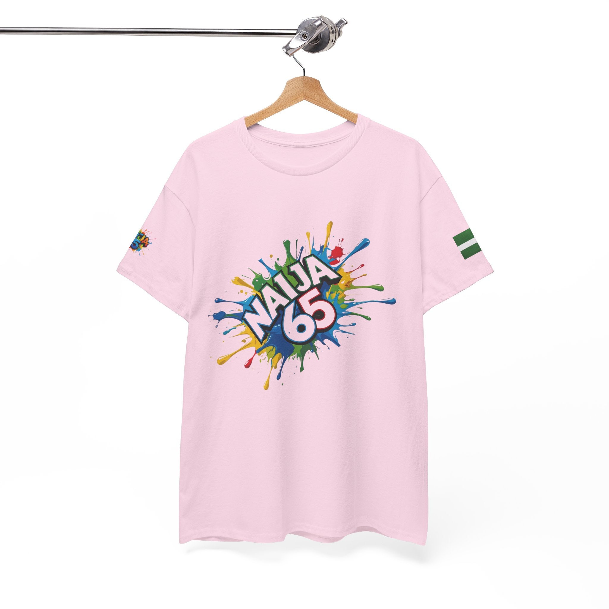 Naija 65TH Independence Unisex Cotton T-shirt