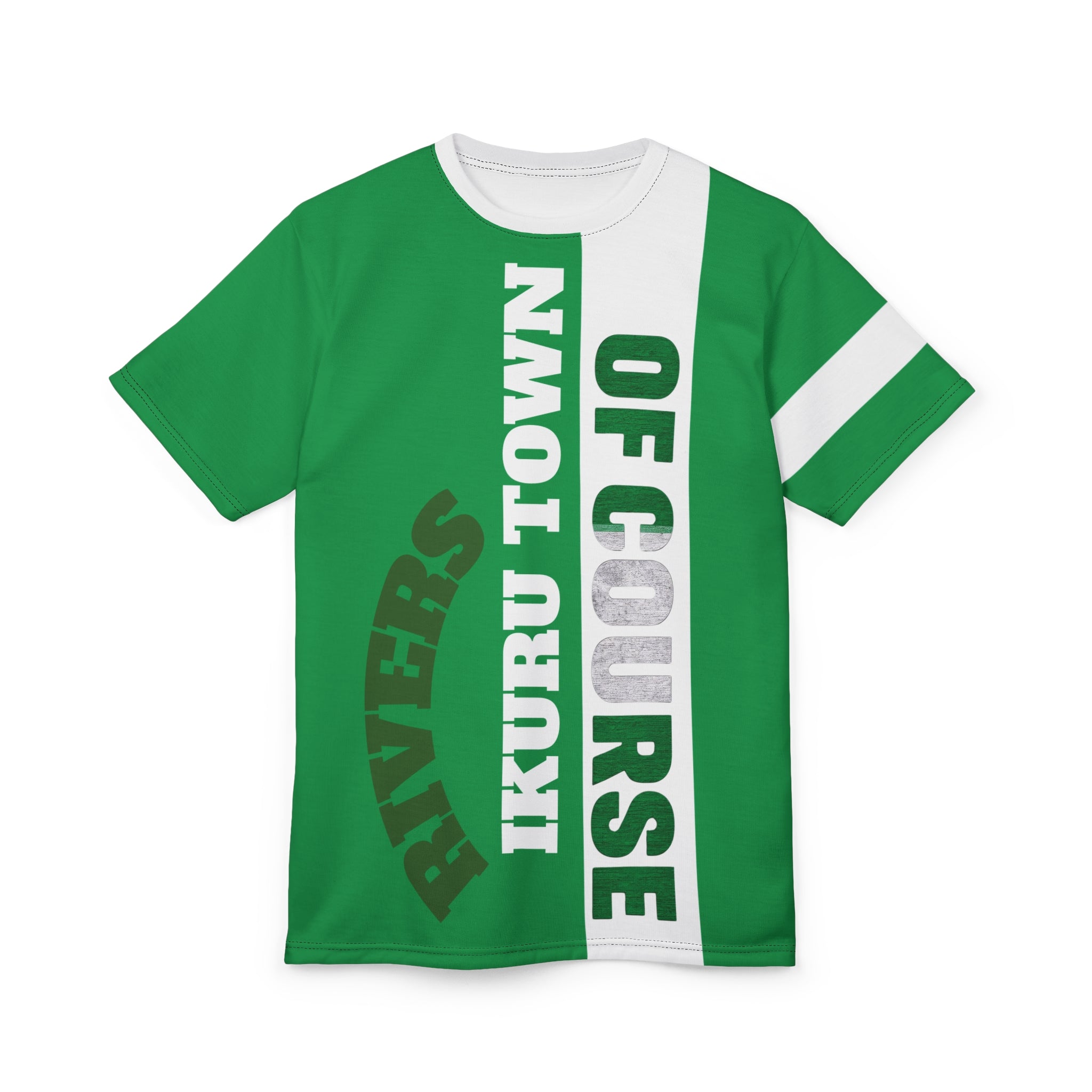 Rivers Ikuru Town Of Course, Unisex Cut & Sew T-shirt