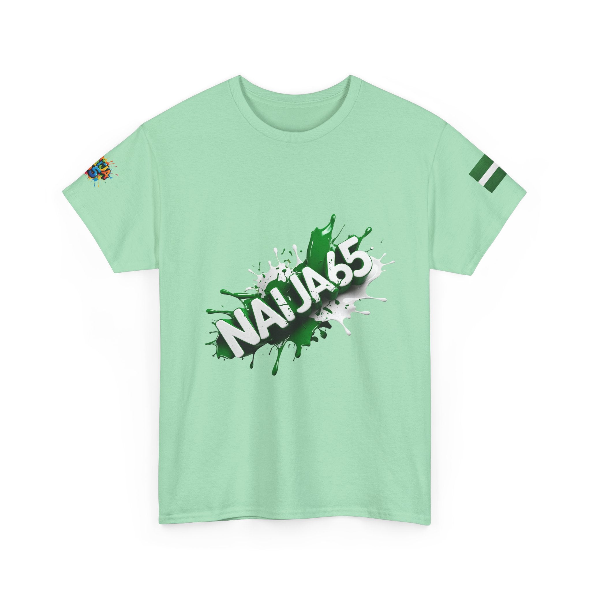 Naija 65TH INDEPENDENCE CELEBRATION Day - Unisex Cotton T-shirt