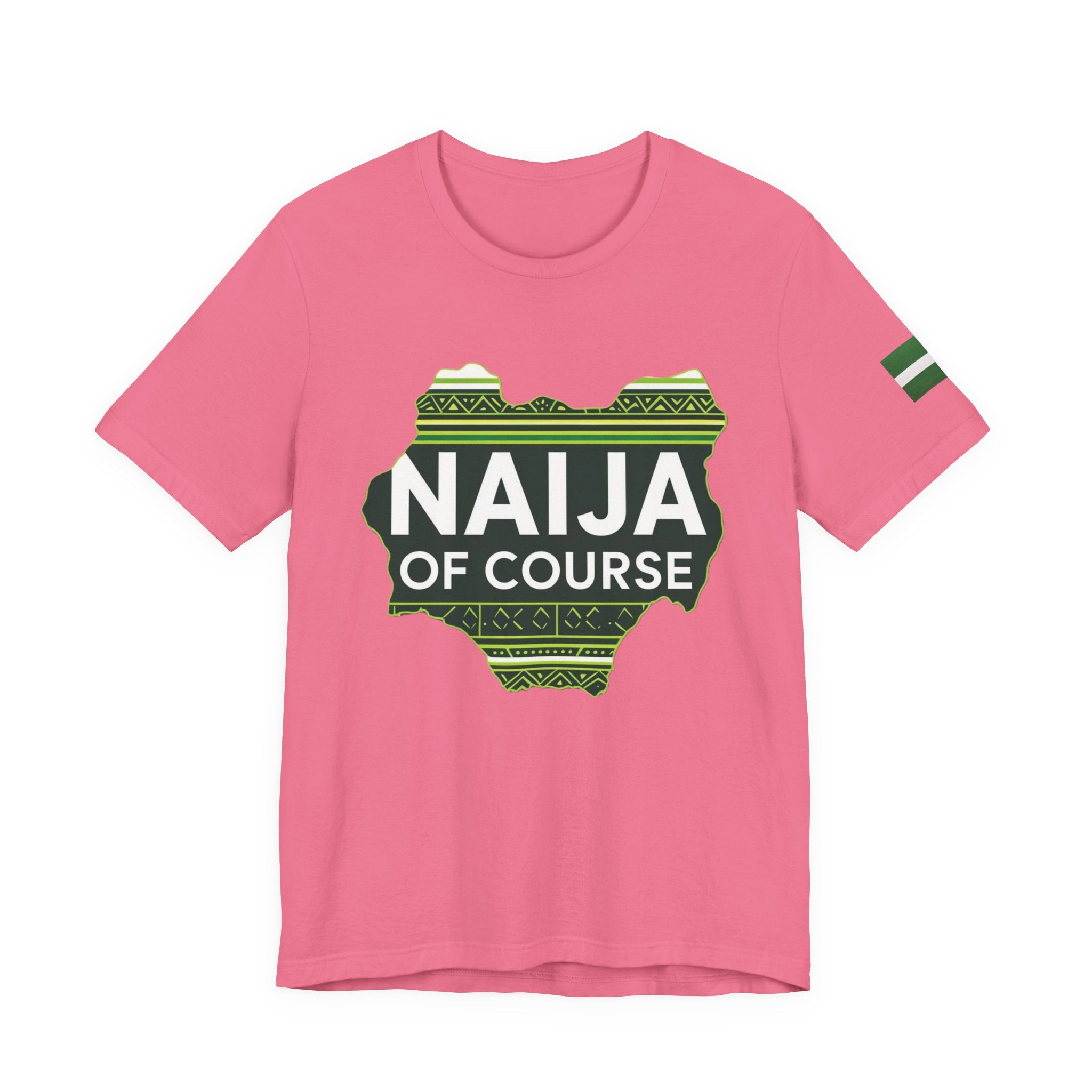 Naija Of Course Map, Unisex T-Shirt