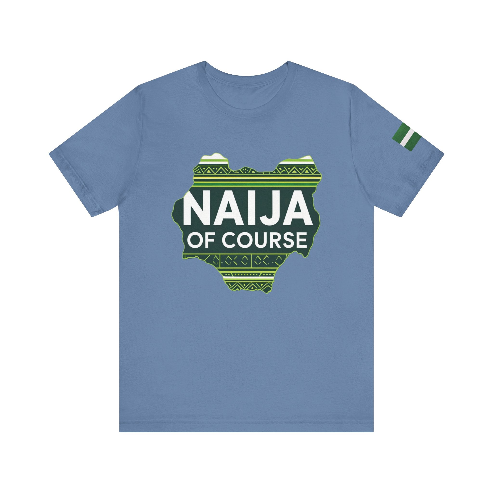 Naija Of Course Map, Unisex T-Shirt