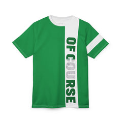 Naija Of Course, Natural Born Hustler, Unisex Cut & Sew T-shirt