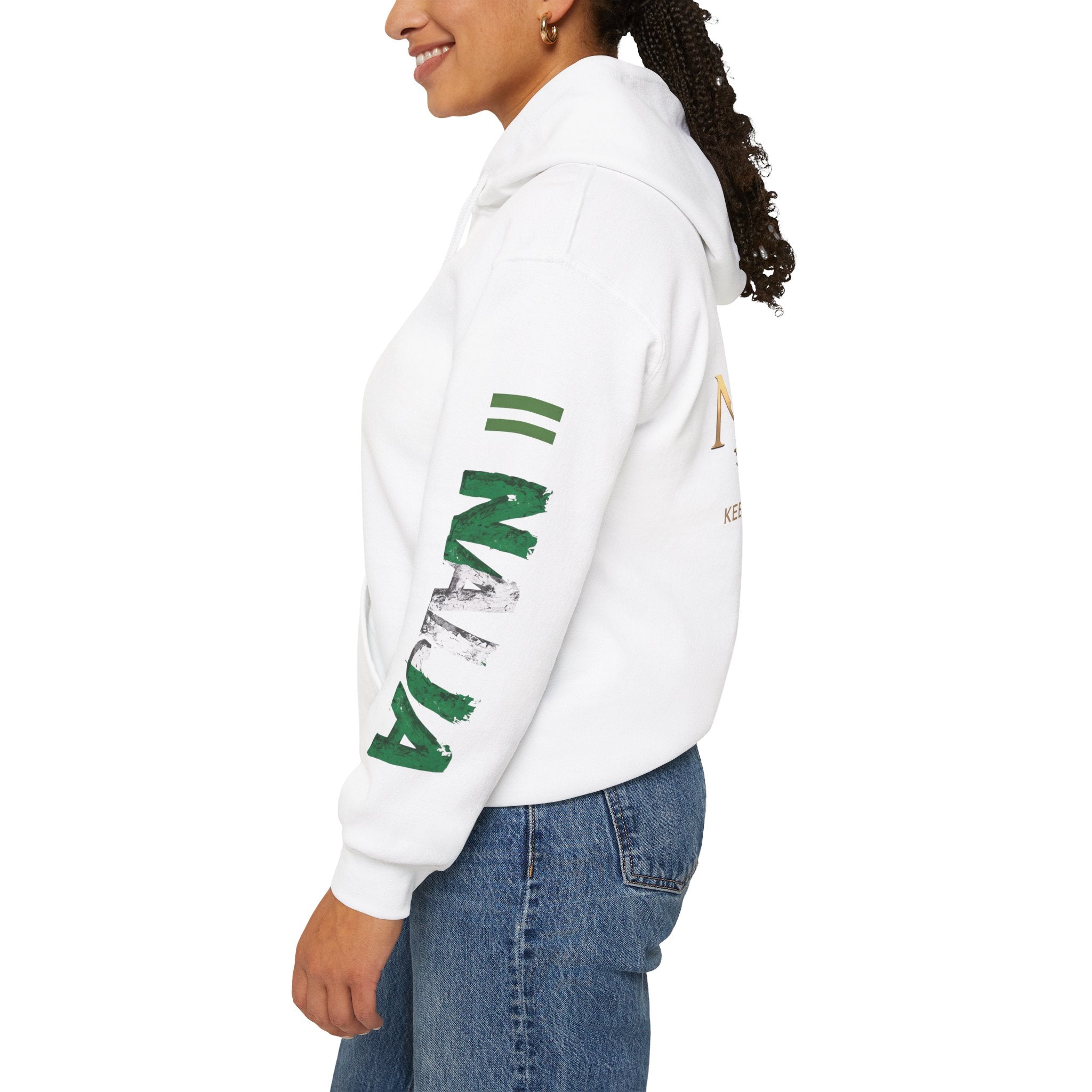 Naija Keep Calm & Hustle Hoodie