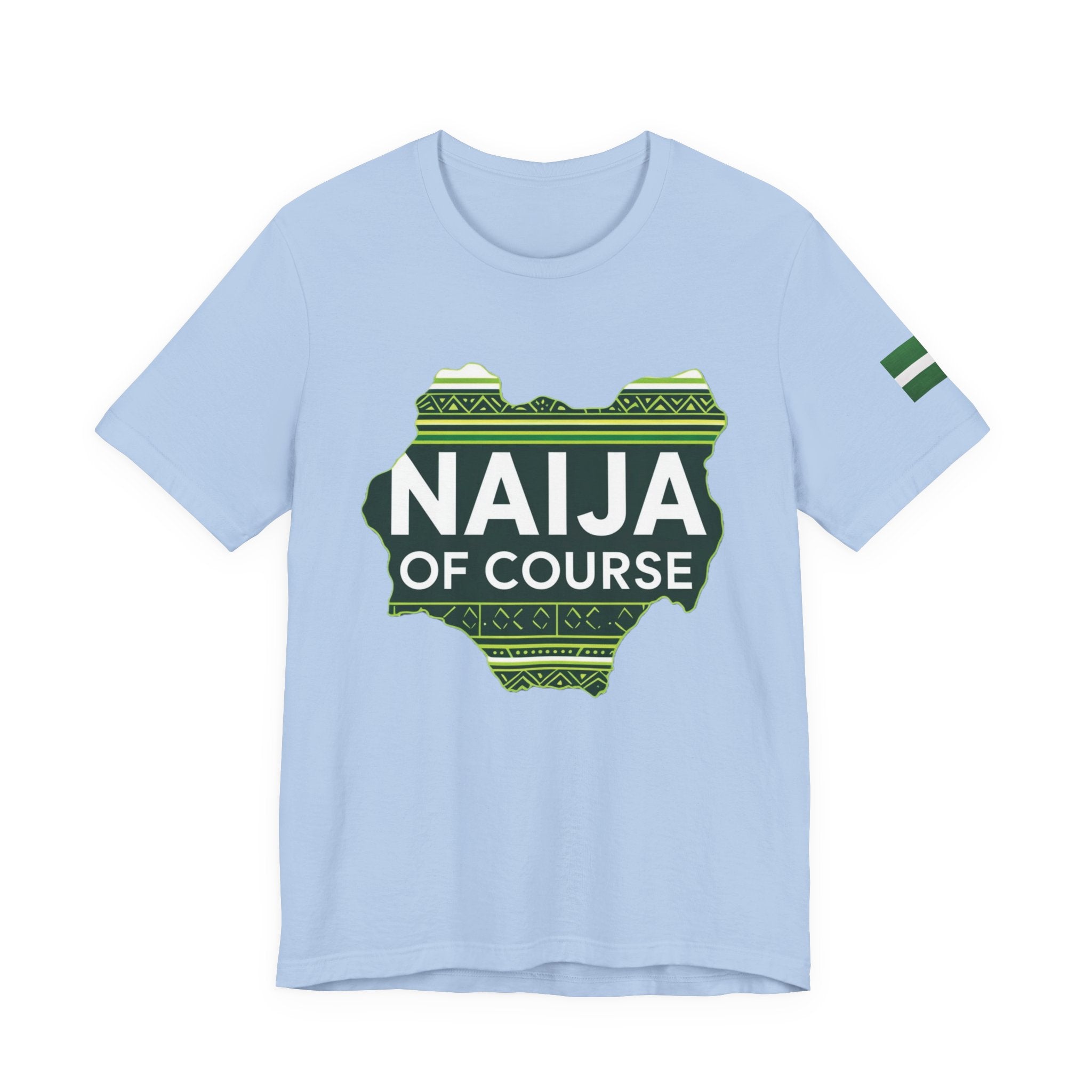 Naija Of Course Map, Unisex T-Shirt