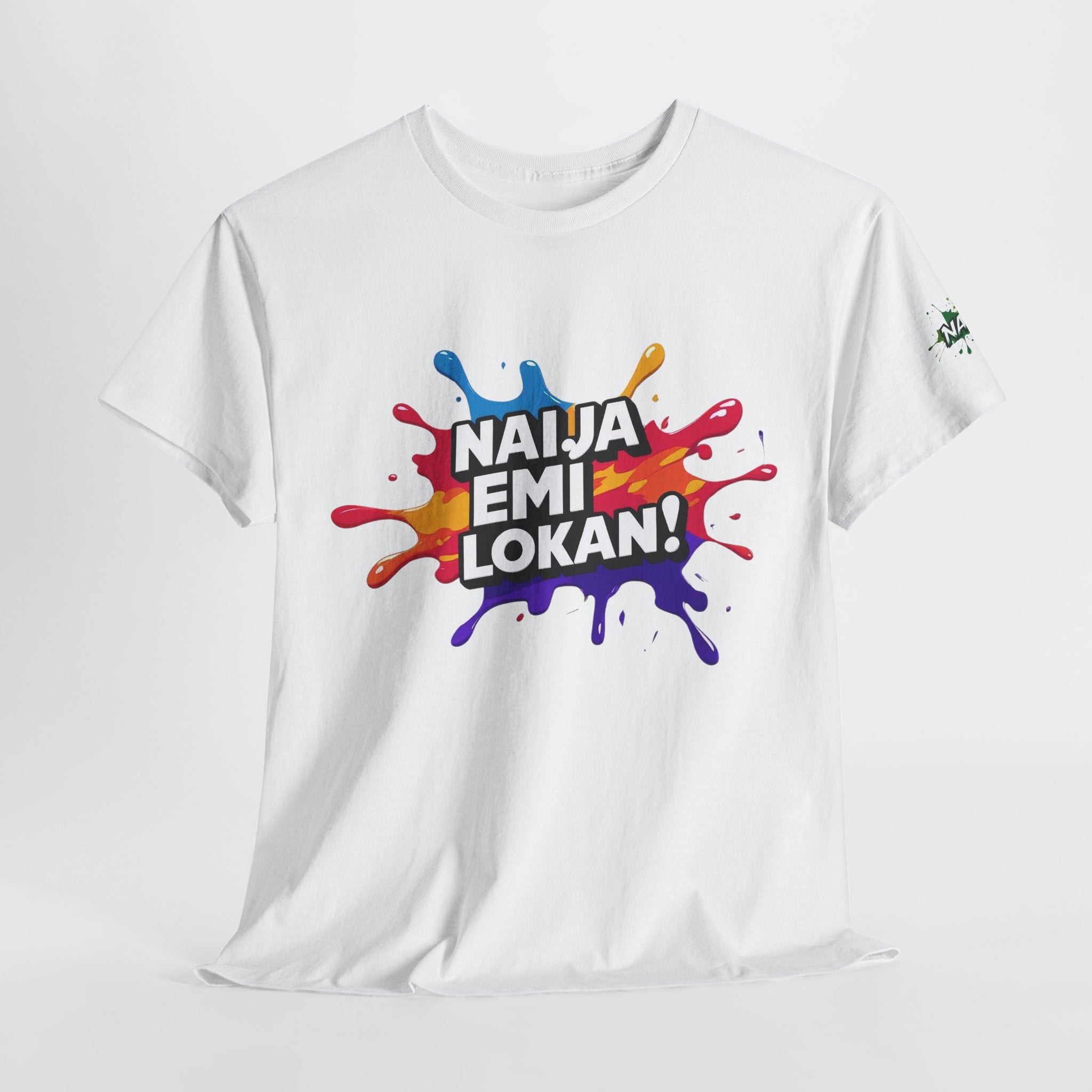 NAIJA- EMI LOKAN!, Unisex Cotton T-Shirt