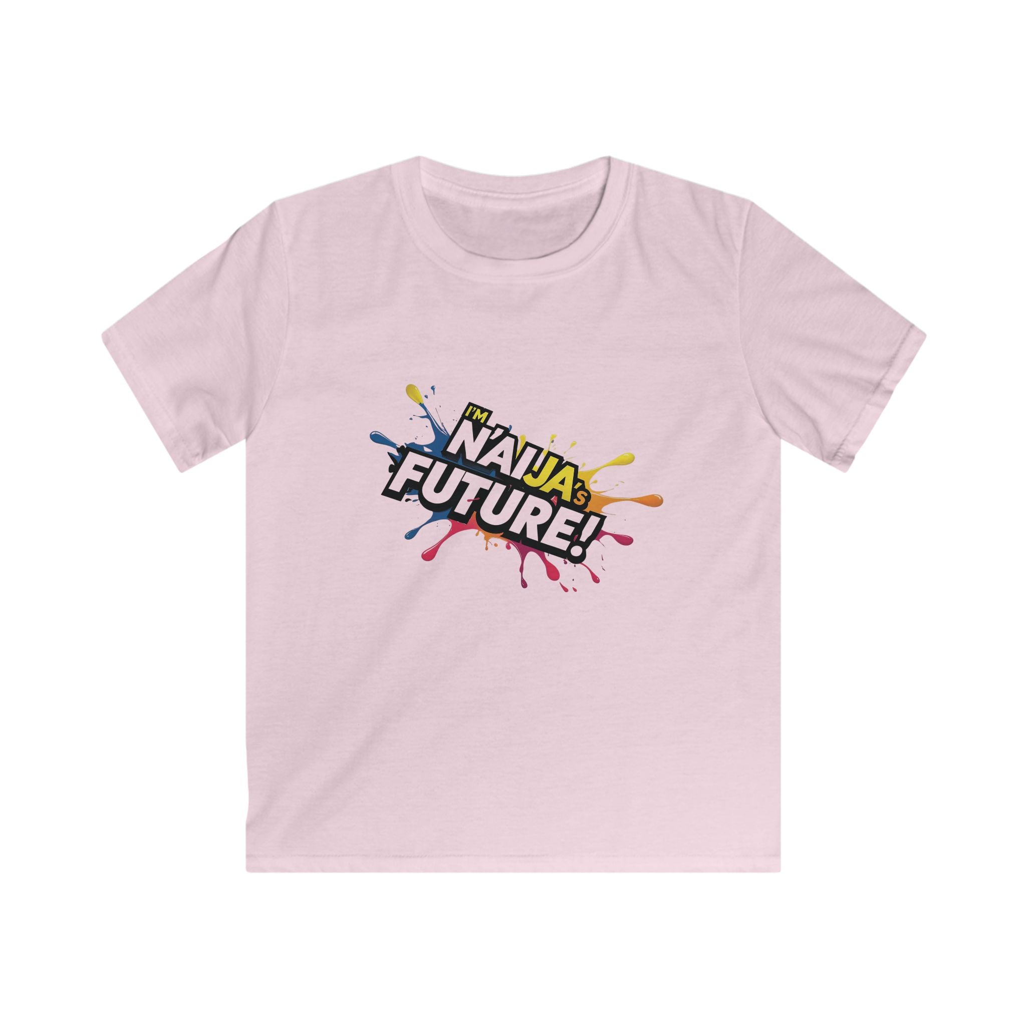 I'm Naija's Future, Unisex Kids T-shirt - Naija Of Course Fashion, pink