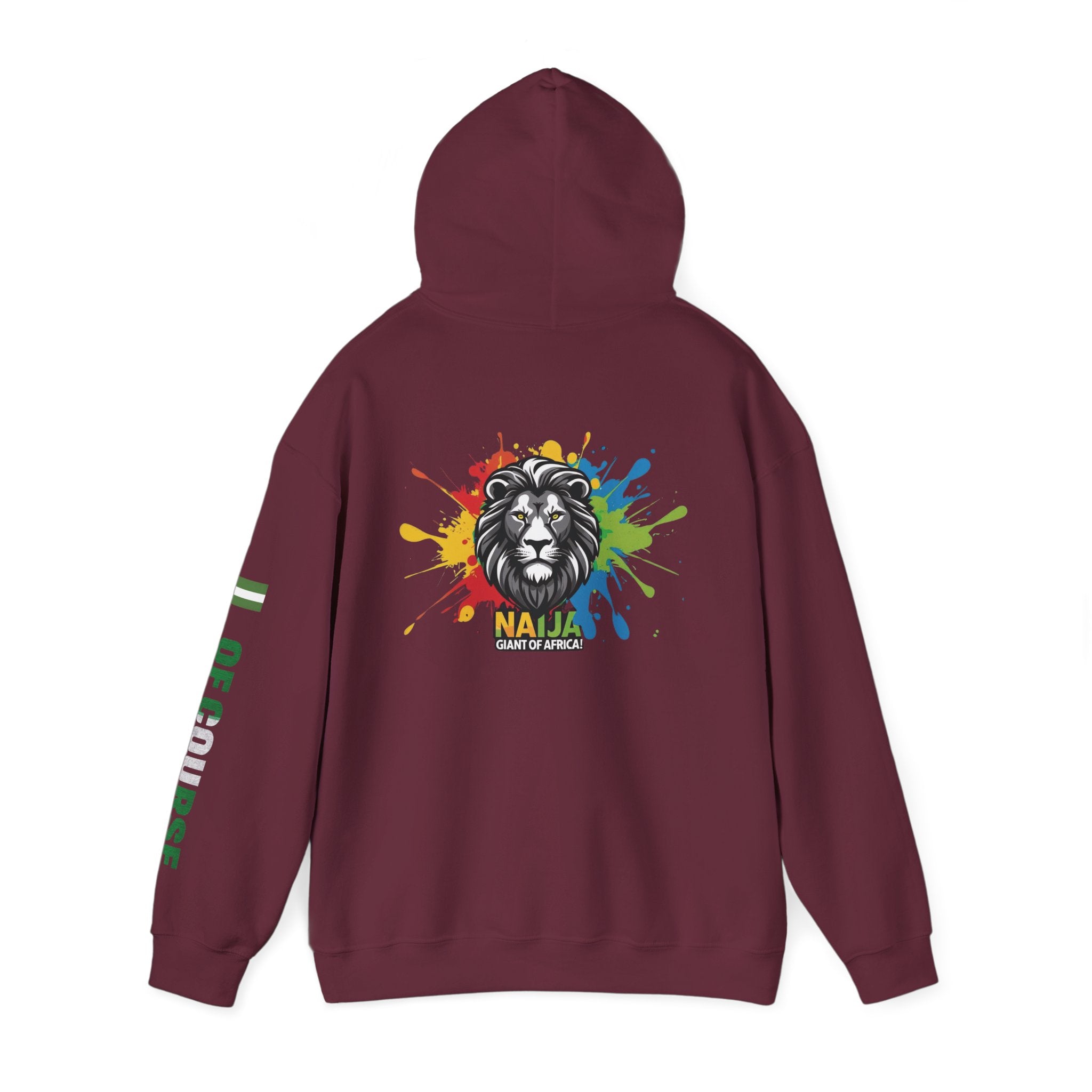 Nigeria Of Course,  Naija- Giant of Africa, Hoodie
