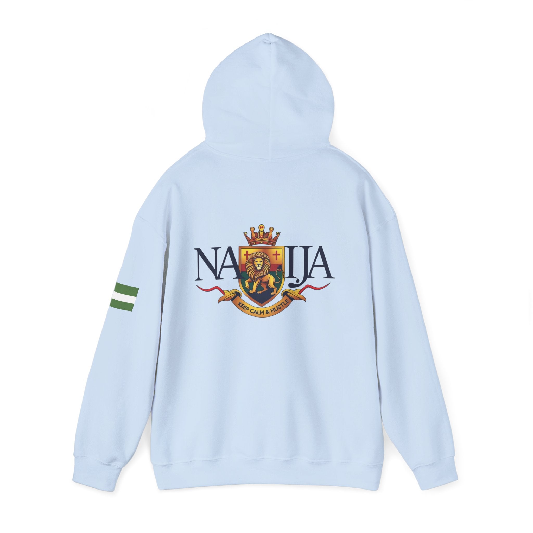 Naija-Keep Calm & Hustle Hoodie