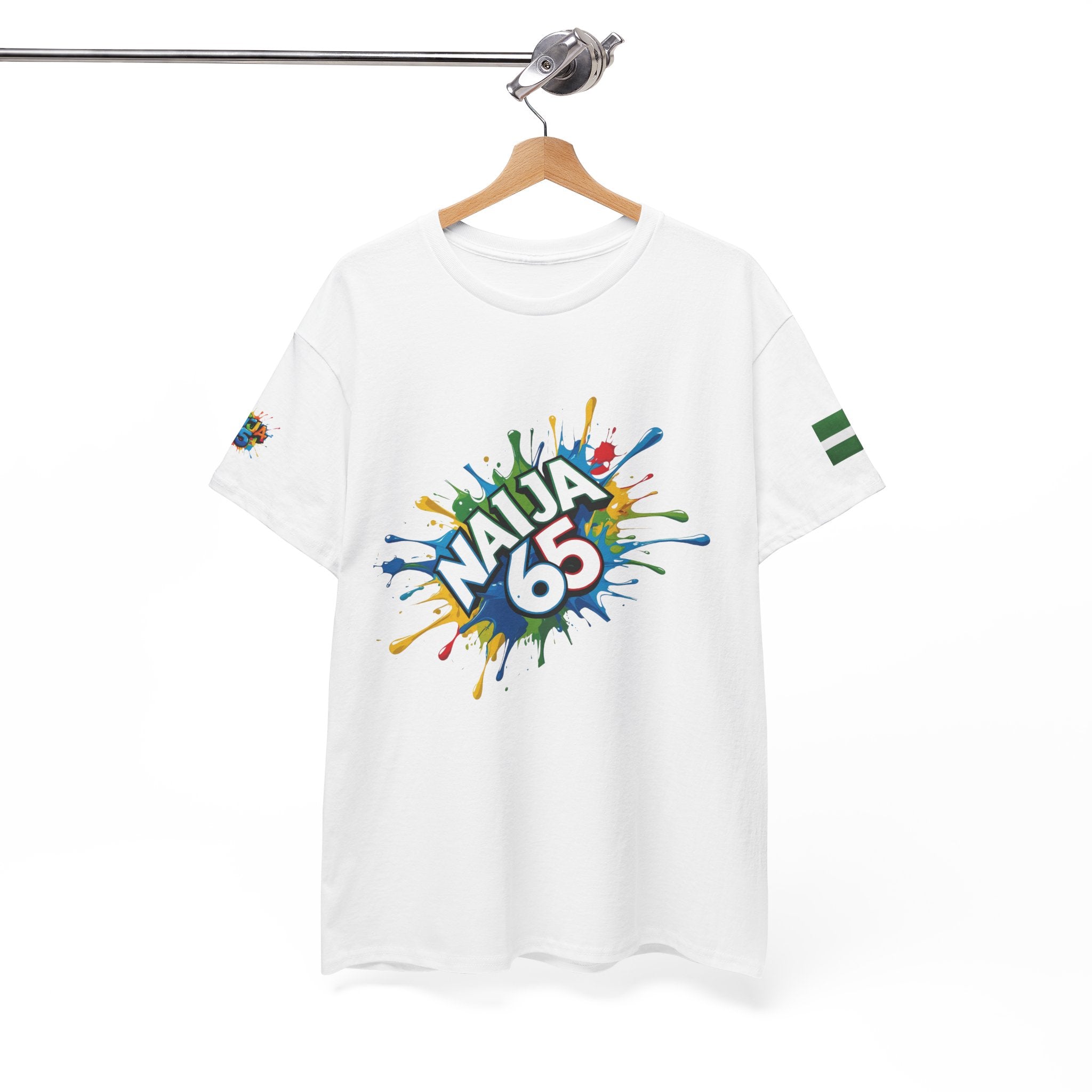 Naija 65TH Independence Unisex Cotton T-shirt