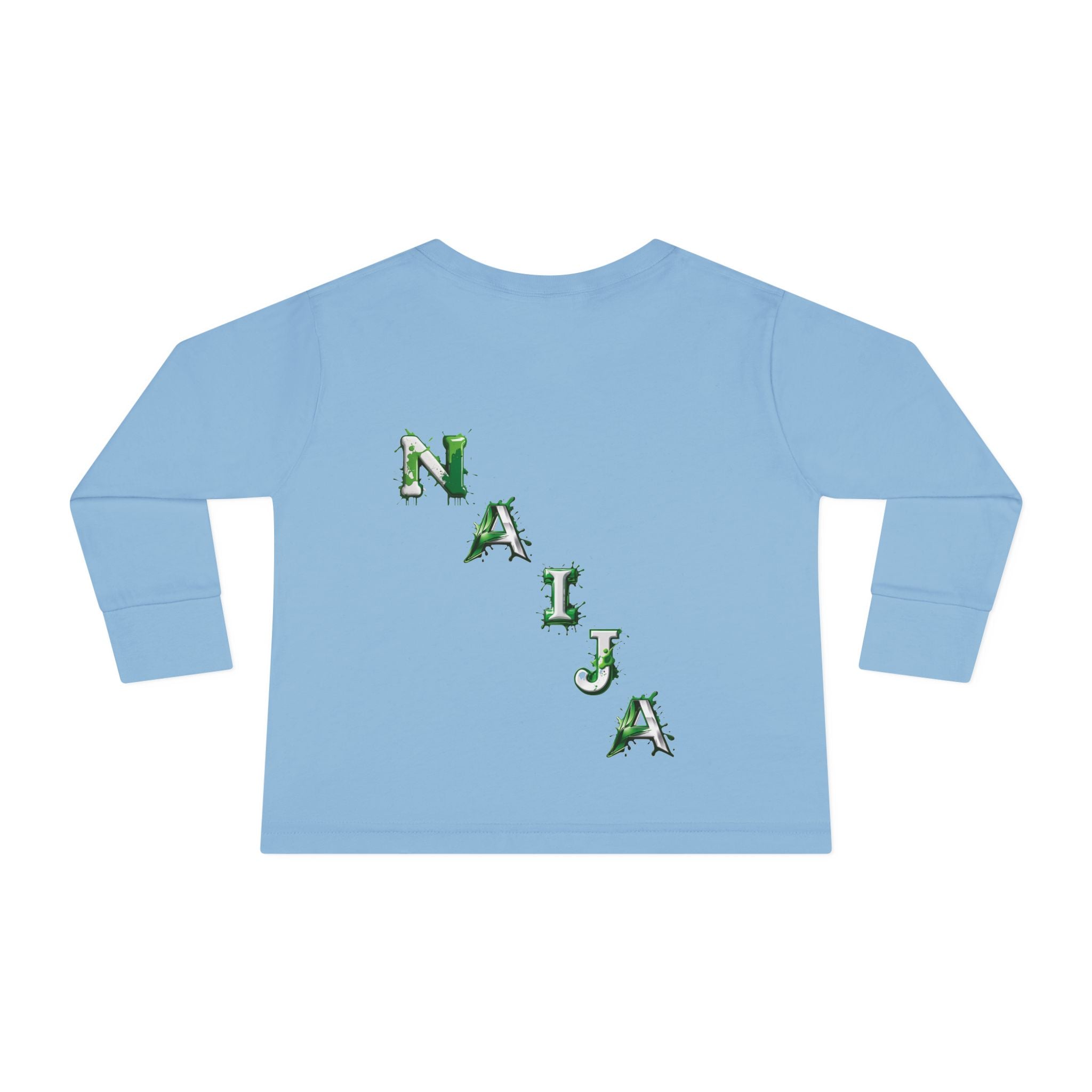 Naija Papa’s No Dey Take Dem Pickin Play, Toddler Long Sleeve T-shirt