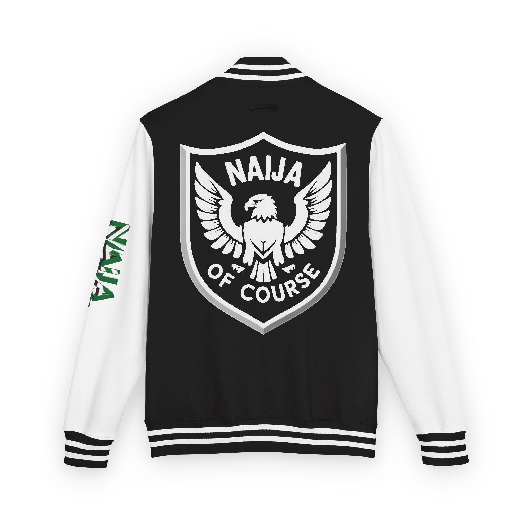 Naija of Course, Unisex Letterman Jacket