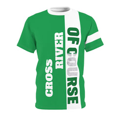 Cross River Of Course, Unisex Cut & Sew T-shirt