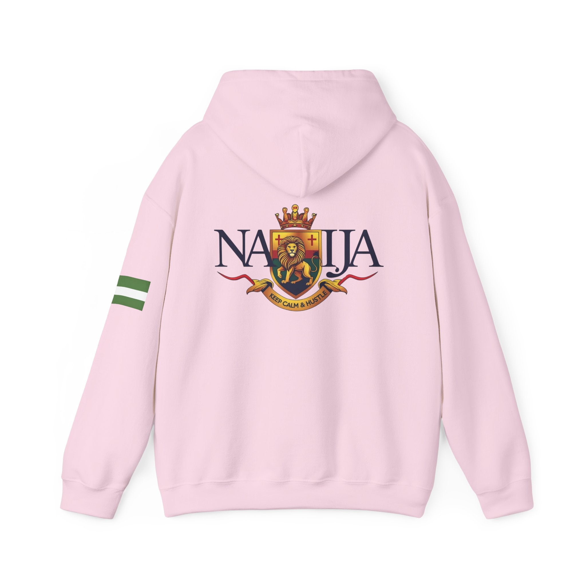 Naija-Keep Calm & Hustle Hoodie