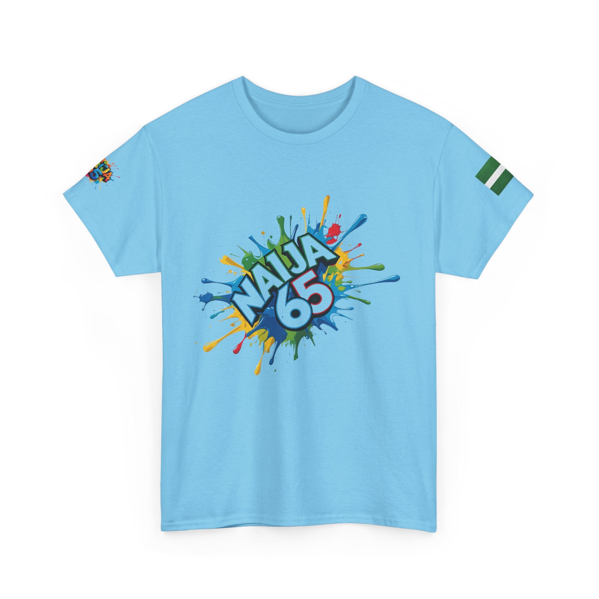 Naija 65TH Independence Unisex Cotton T-shirt