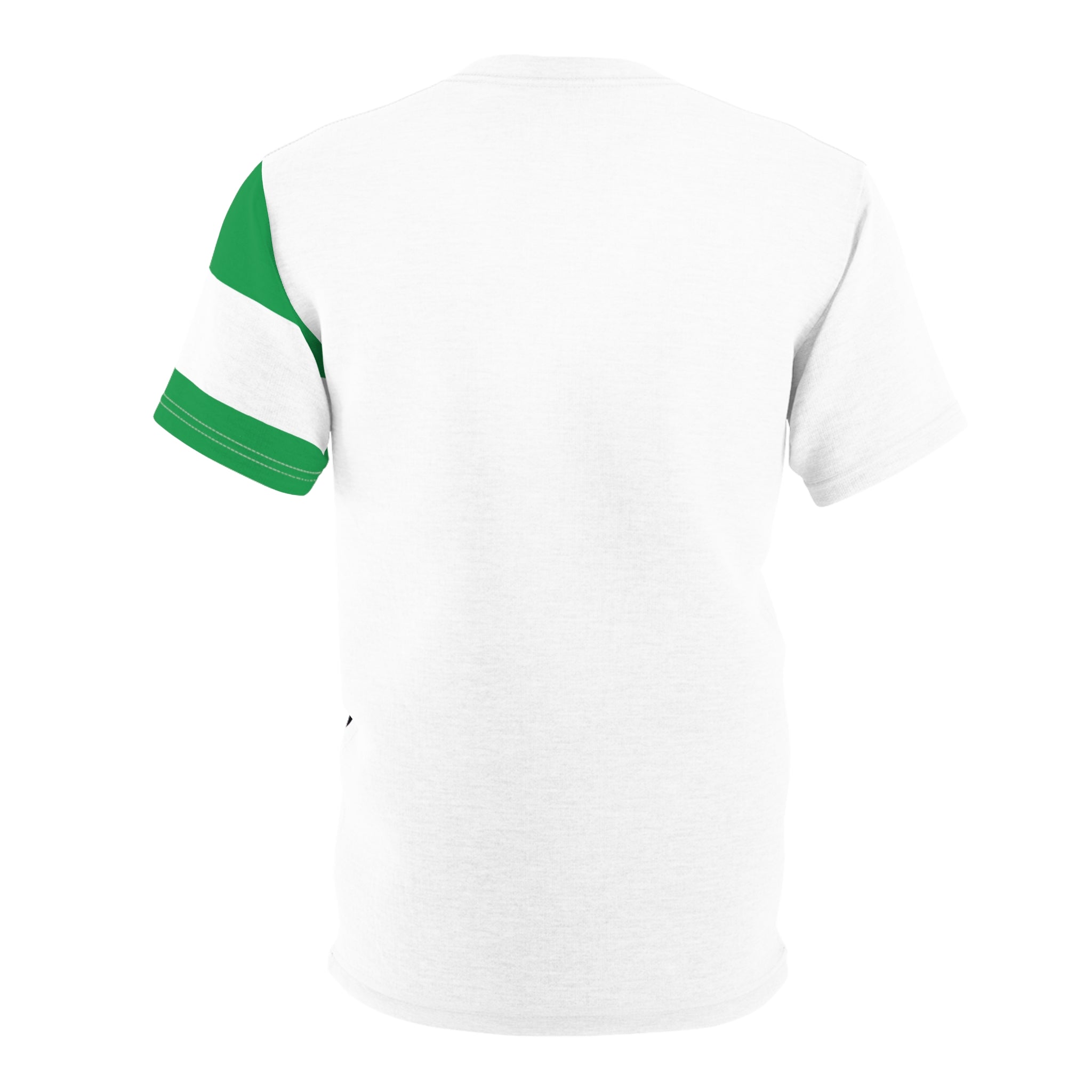 Made in Las Gidi Unisex White Stitch T-shirt- Back View- Nigerian streetwear fashion from Naija Of Course