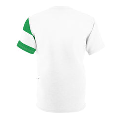 Made in Las Gidi Unisex White Stitch T-shirt- Back View- Nigerian streetwear fashion from Naija Of Course