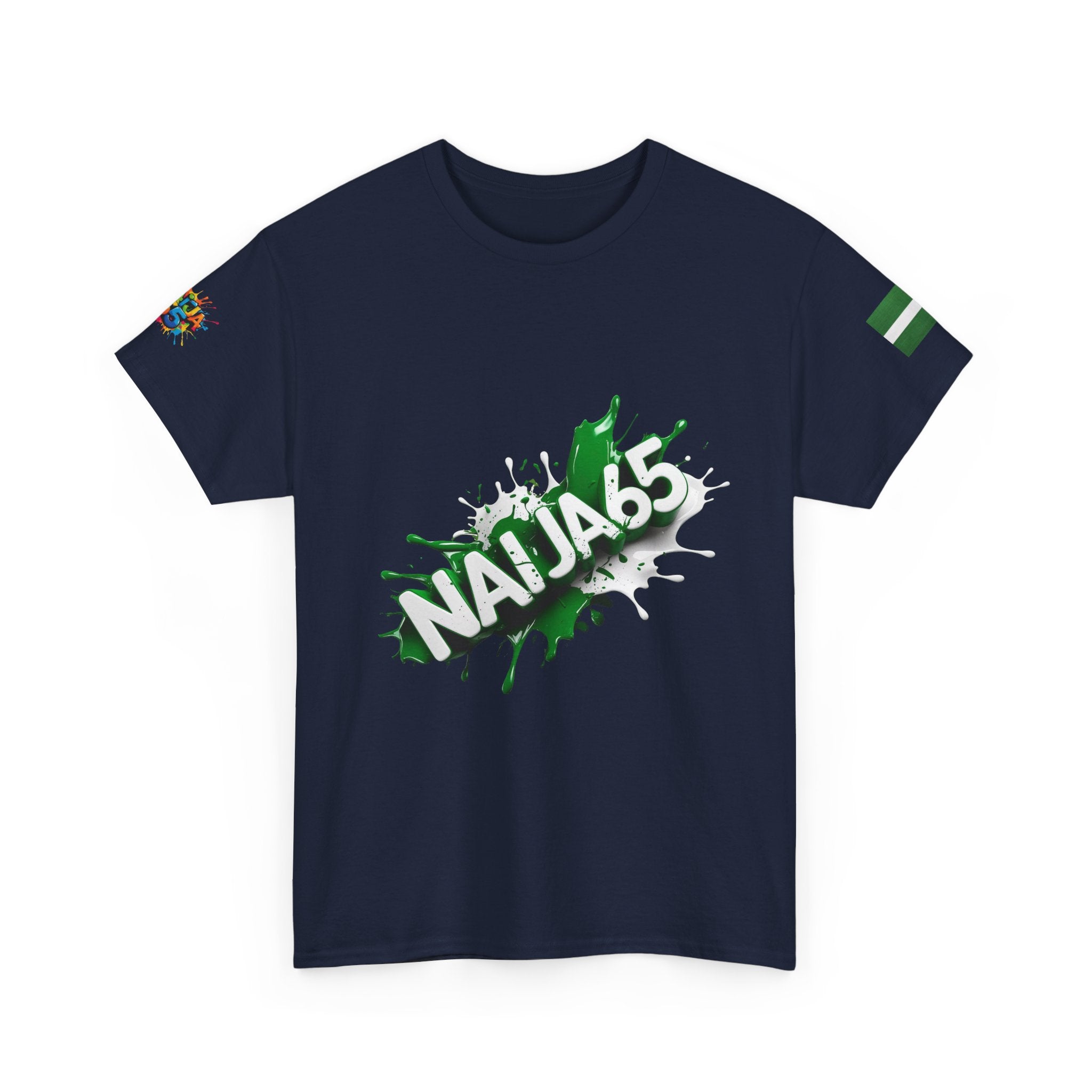 Naija 65TH INDEPENDENCE CELEBRATION Day - Unisex Cotton T-shirt