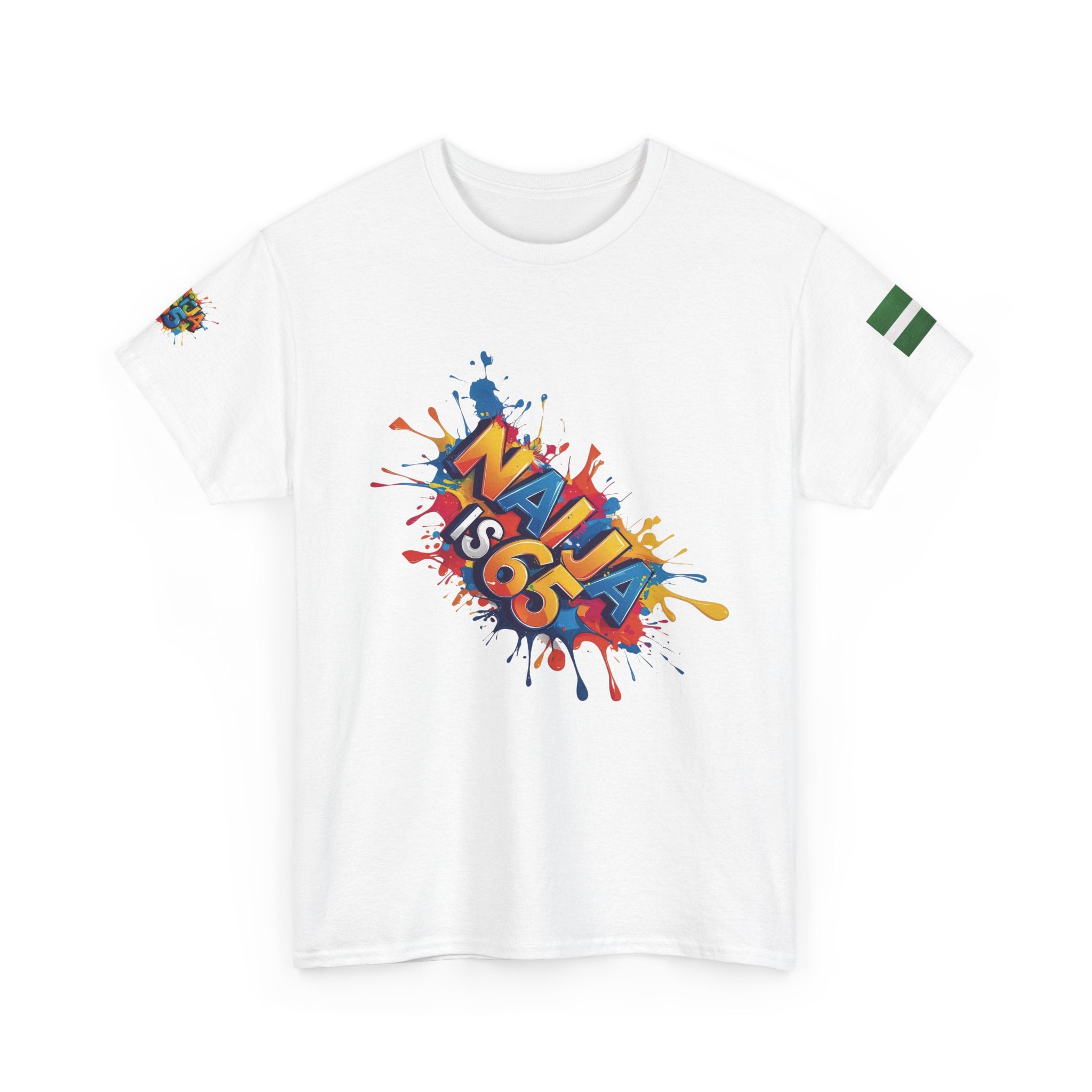 Naija, Streetwear, Nigeria, Urban Fashion, Naija Of Course- White T-shirt