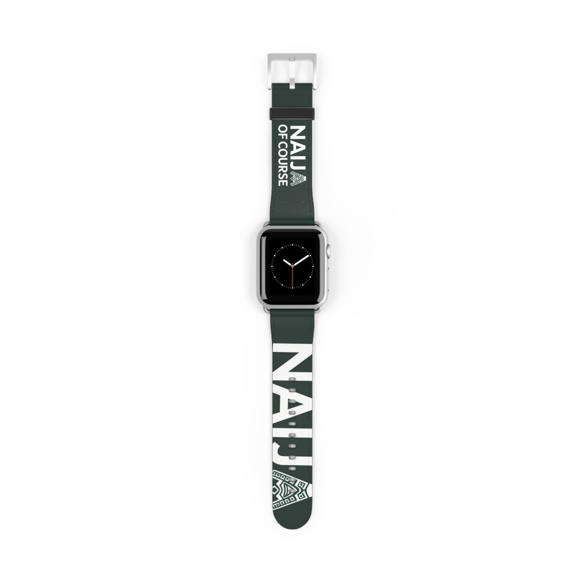 Niaja Of Course Motif, Watch Band for Apple Watch, Wrist 38-41mm