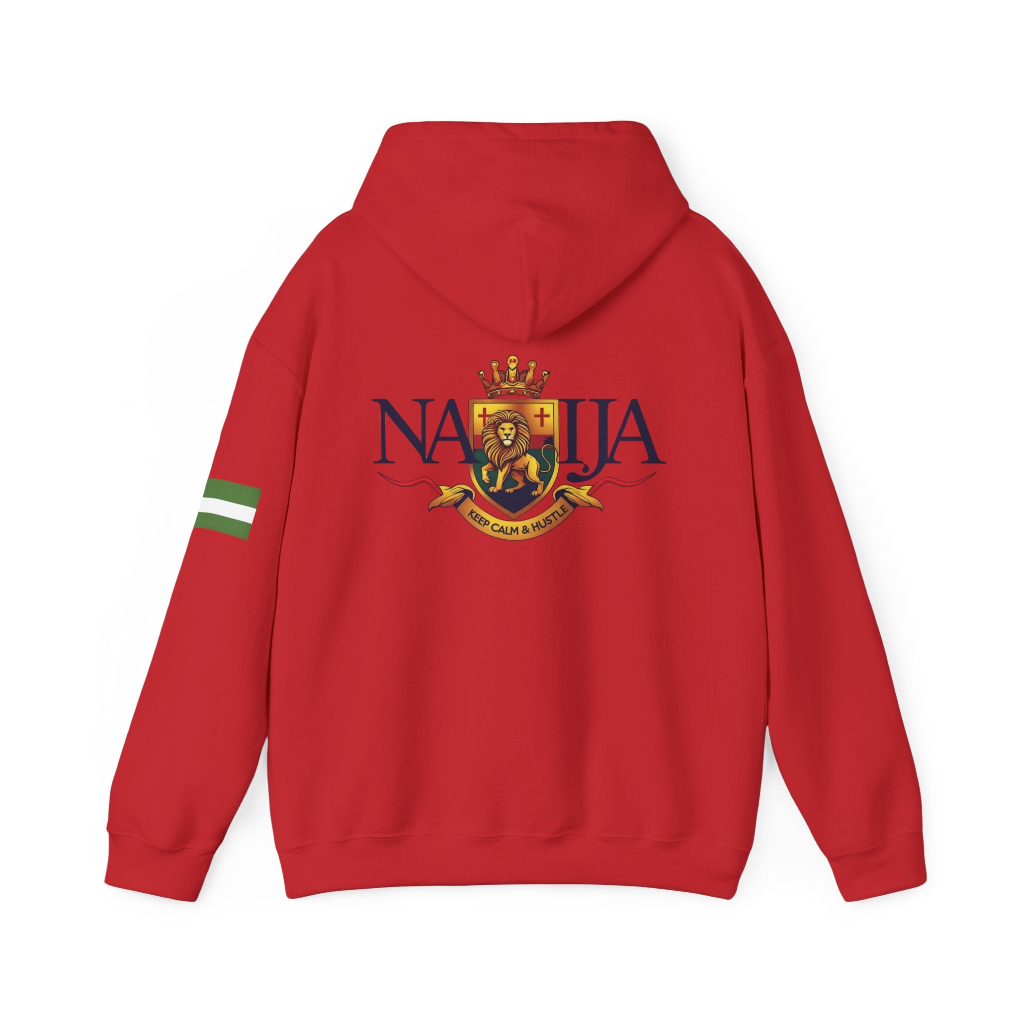 Naija-Keep Calm & Hustle Hoodie