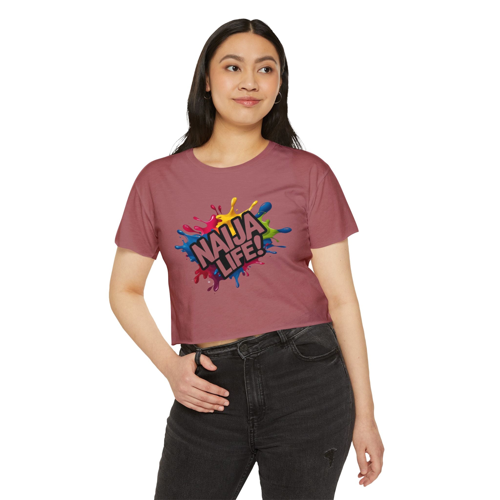 Naija Life, Women’s Crop Top