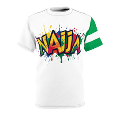 Naija, Independence Day Black Stitching T-shirt Unisex - Naija Of Course streetwear fashion