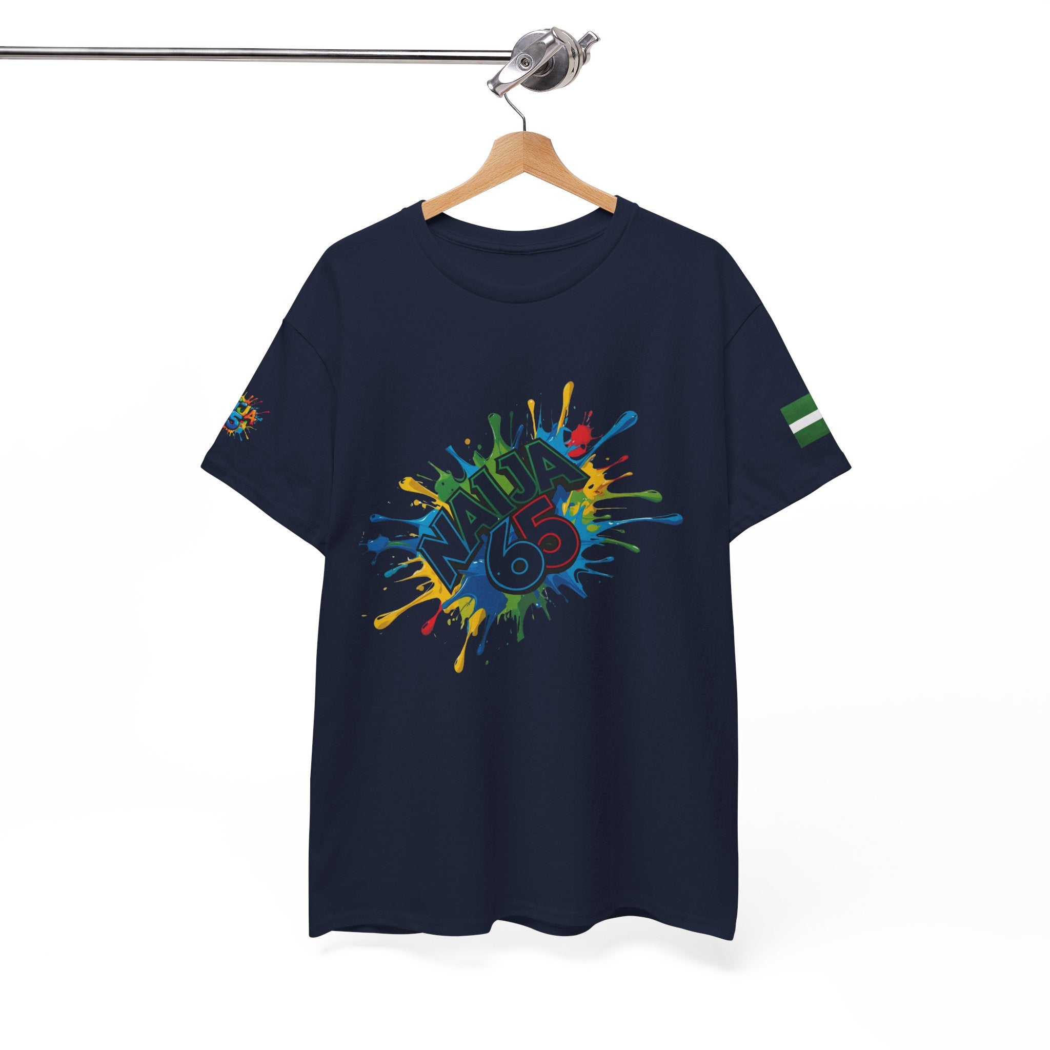 Naija 65TH Independence Unisex Cotton T-shirt