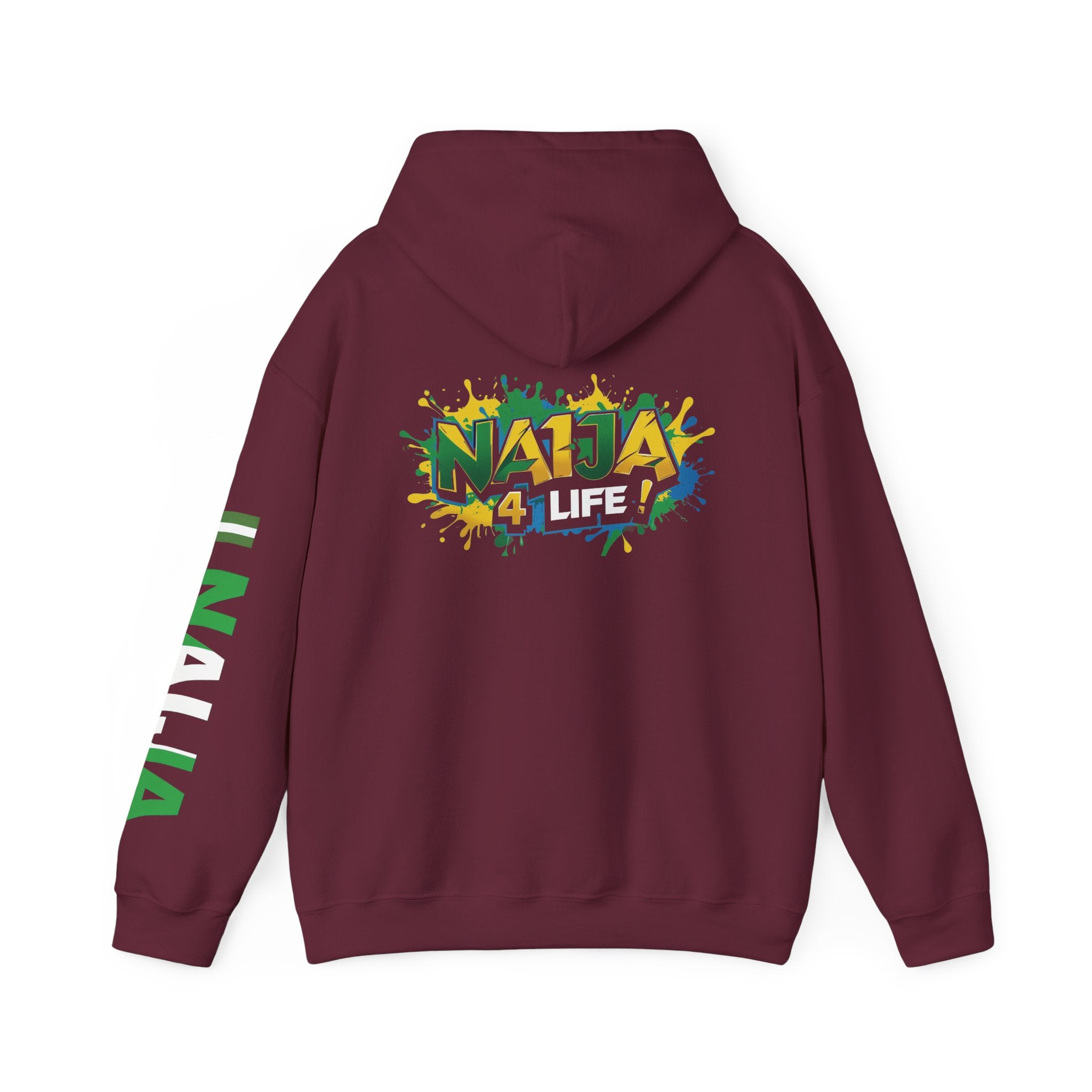 Naija - 4 Life, Hoodie.