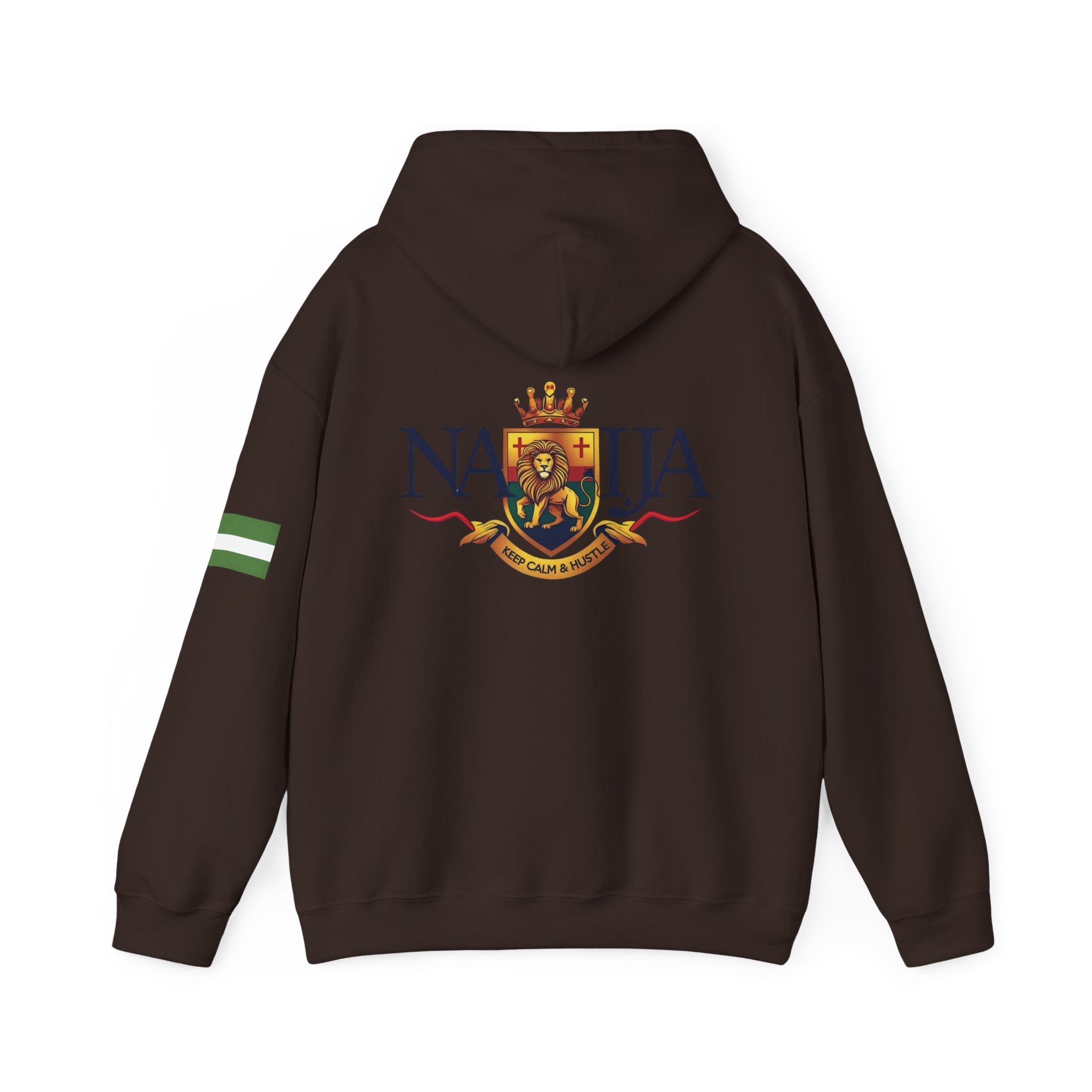 Naija-Keep Calm & Hustle Hoodie