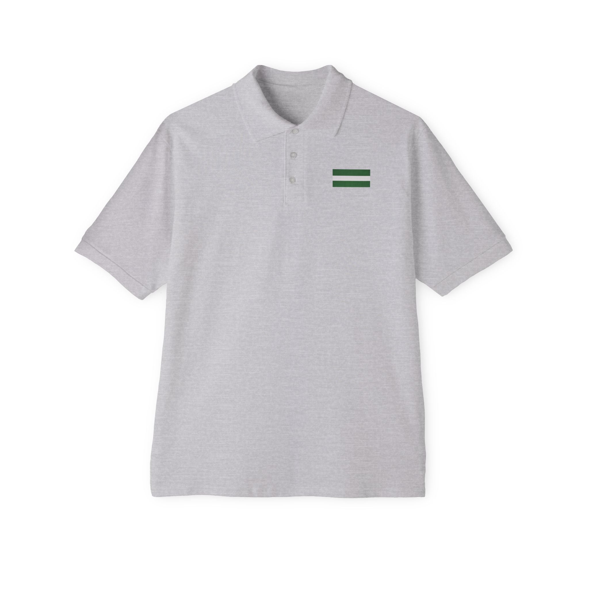 Naija 65th Independence Day, Men's Piqué Polo