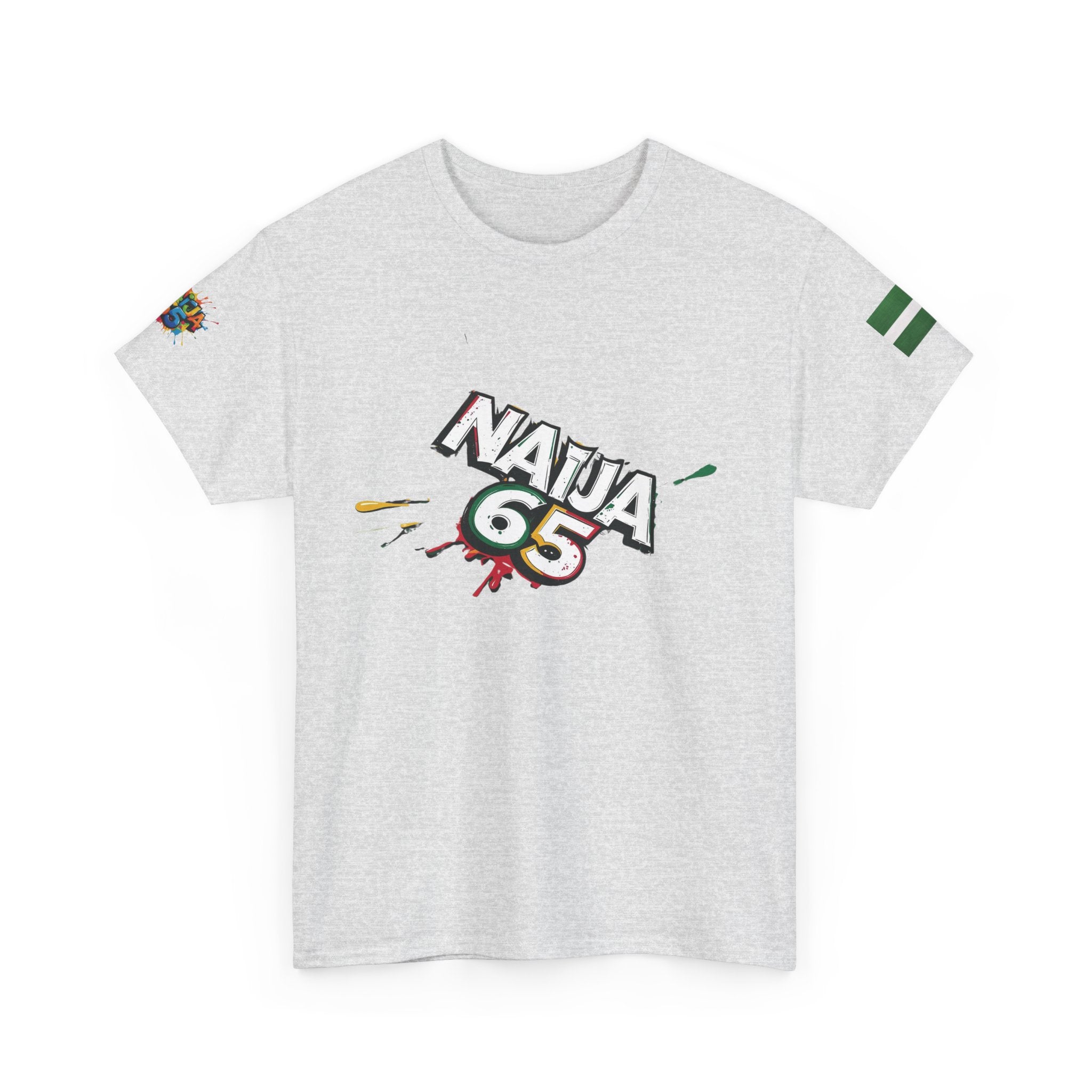 Naija 65TH INDEPENDENCE, Unisex Cotton T-shirt