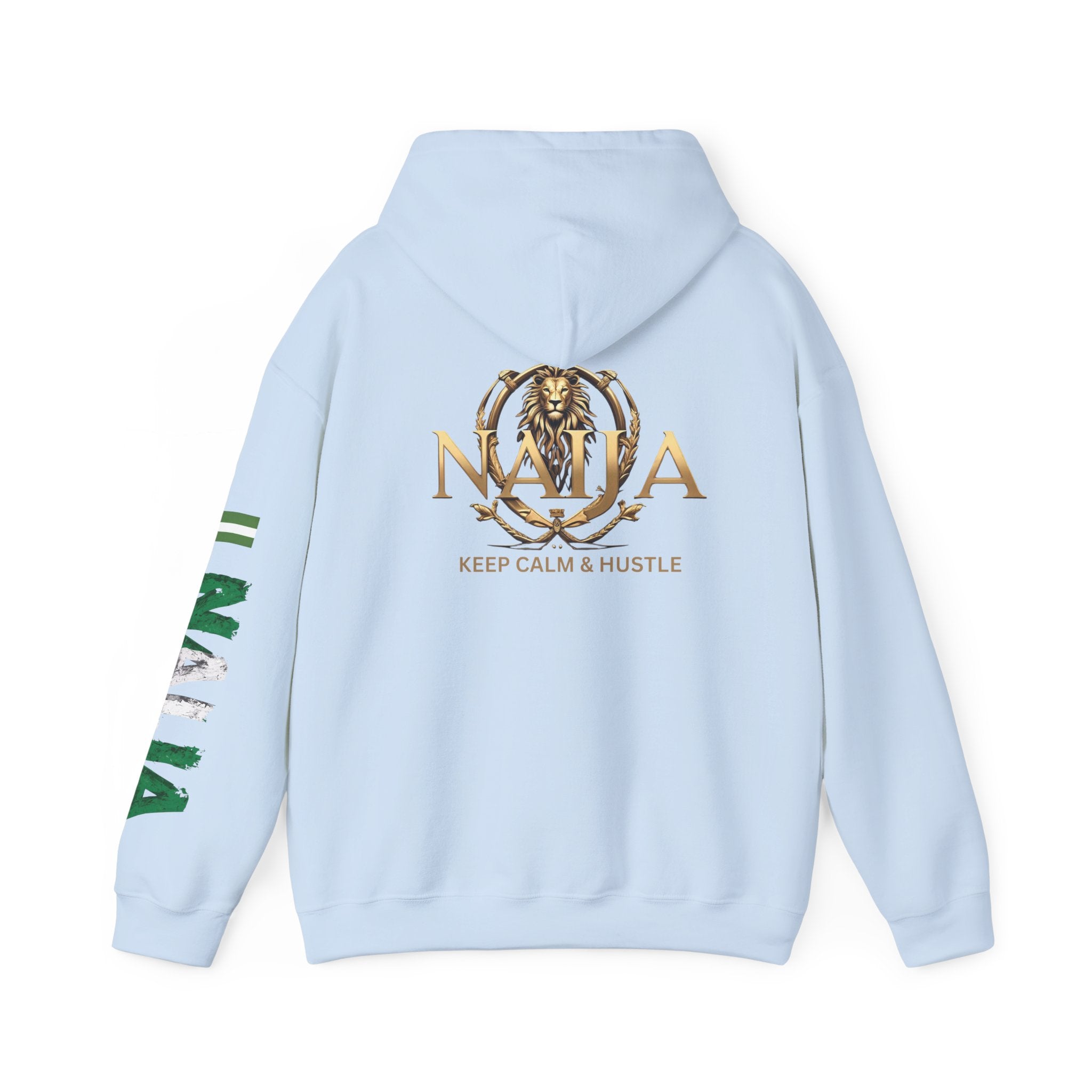 Naija Keep Calm & Hustle Hoodie