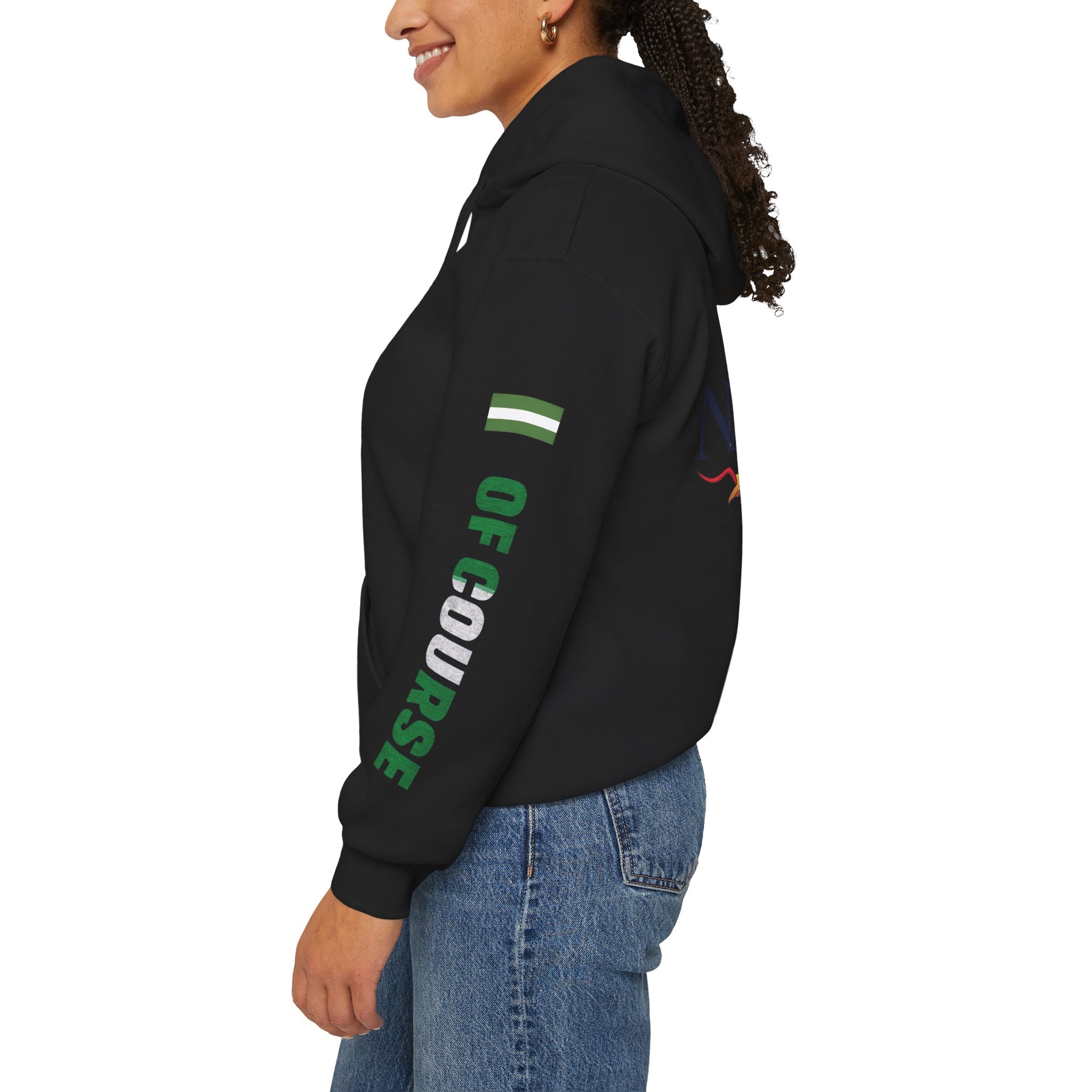 Nigeria Of Course-Naija, Keep Calm & Hustle, Hoodie