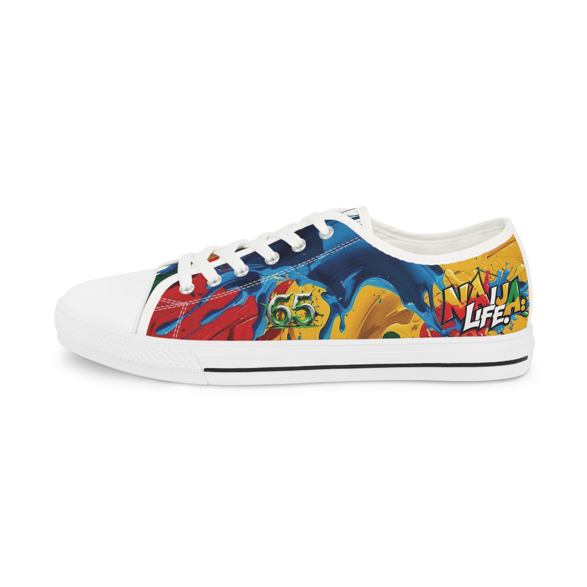Naija Life & 65, years of Independence, Sneakers Unisex