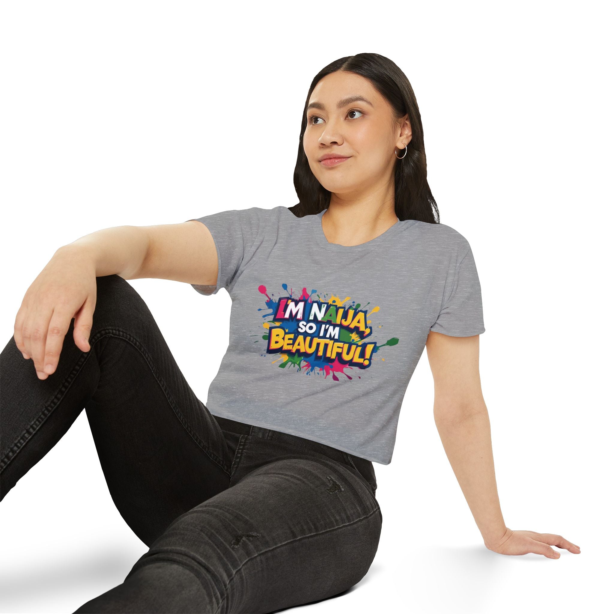 I'm Naija so I'm Beautiful, Cotton T-shirt