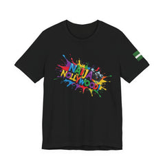 Naija- Na Nollywood Unisex T-shirt - Naija Of Course Fashion, Black T-shirt