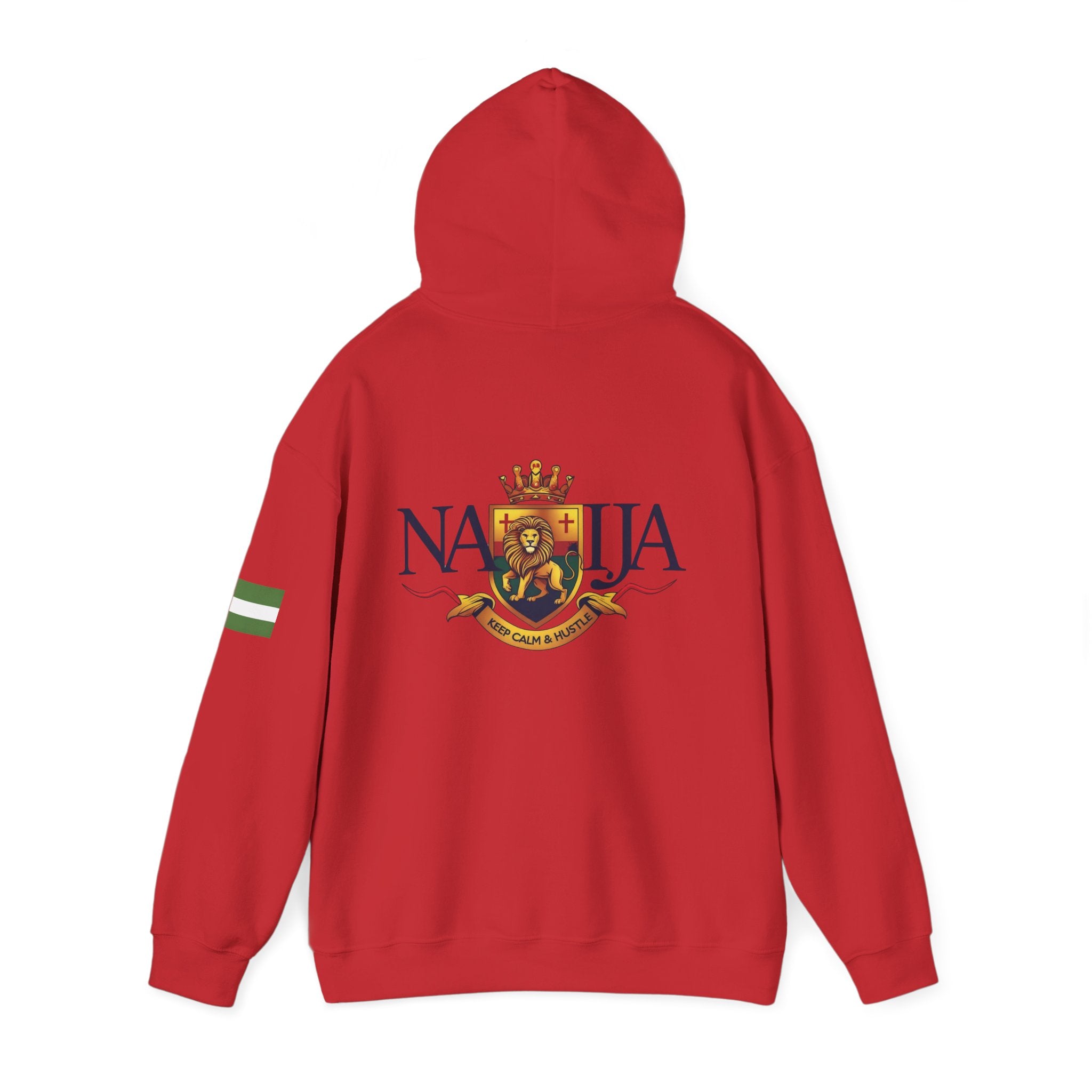 Naija-Keep Calm & Hustle Hoodie