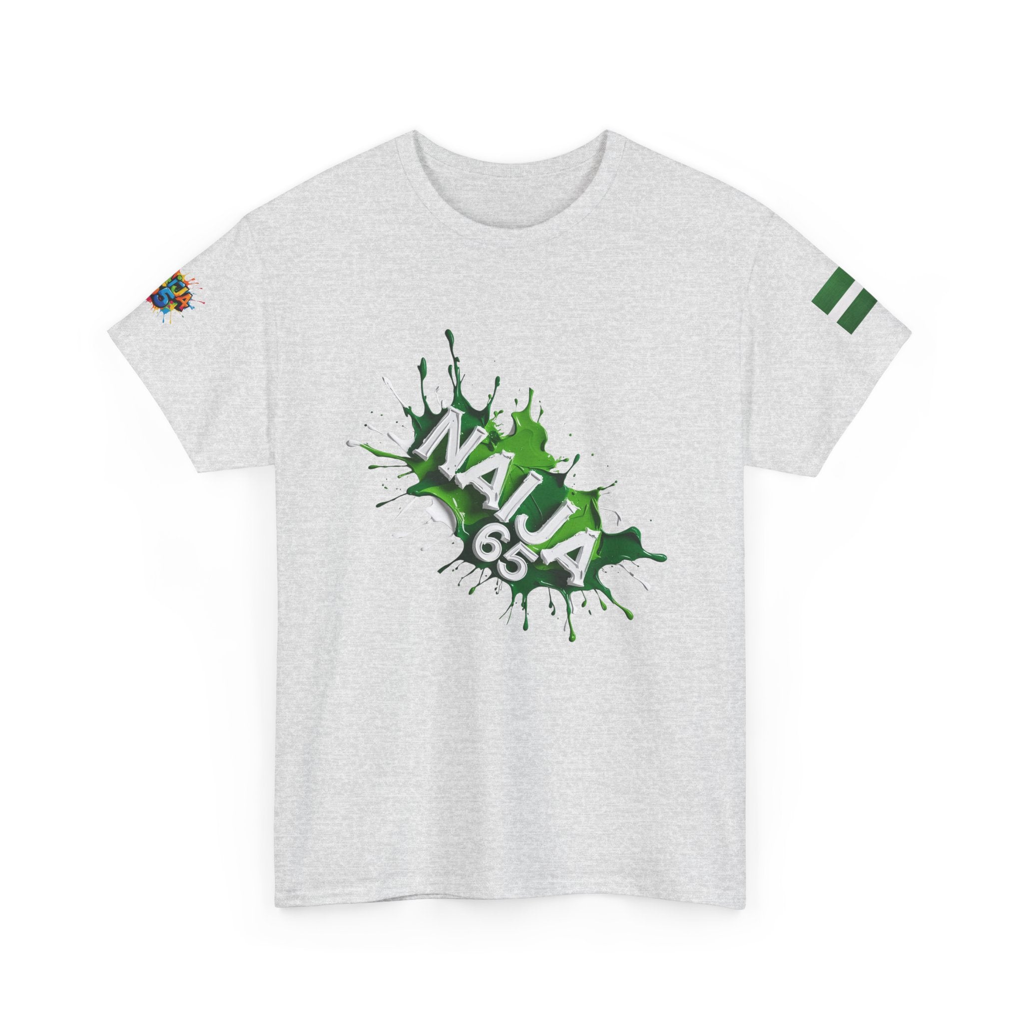 Naija 65TH INDEPENDENCE CELEBRATION, - Unisex Cotton T-shirt