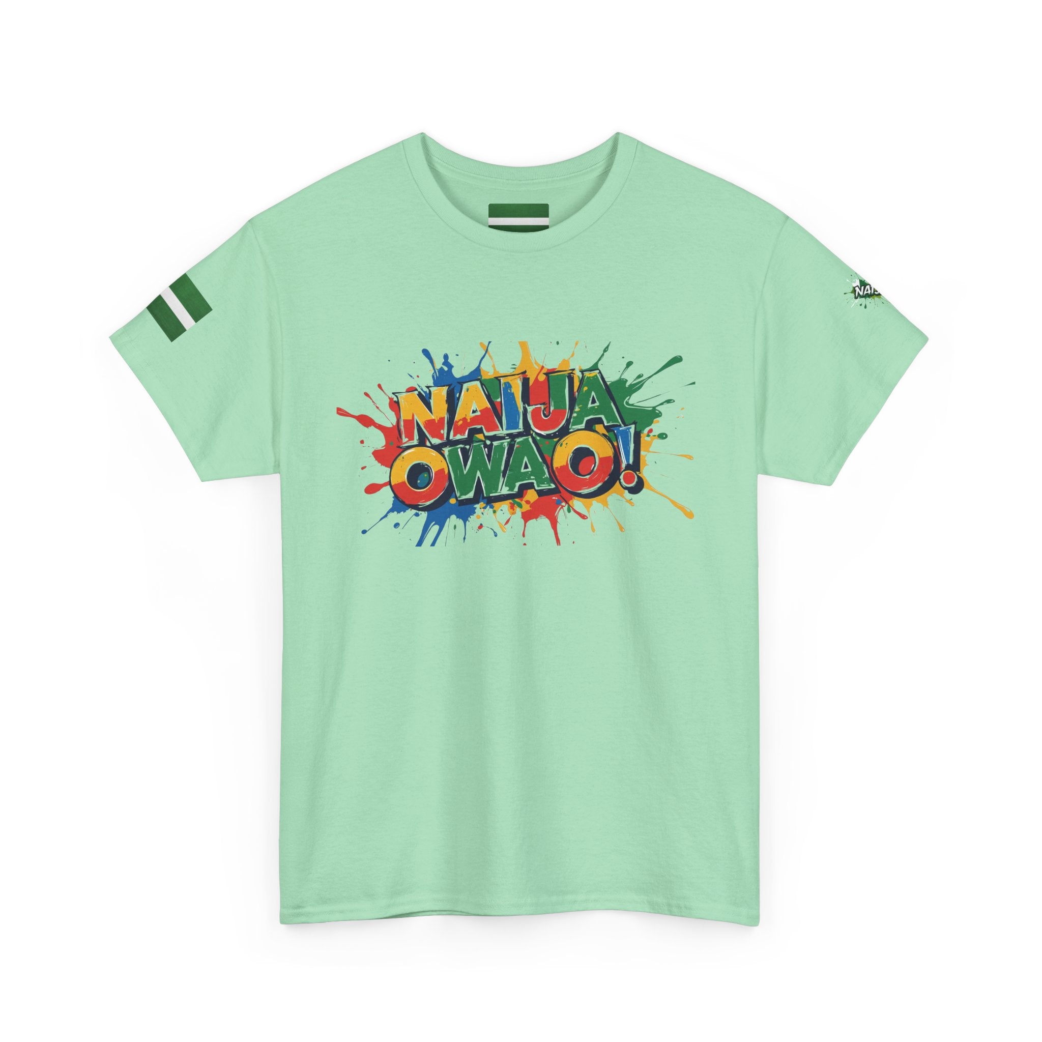 Naija, Owa O, Unisex Cotton T-shirt