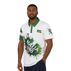 Naija- At 65,  Independence Day, Unisex Polo Shirt