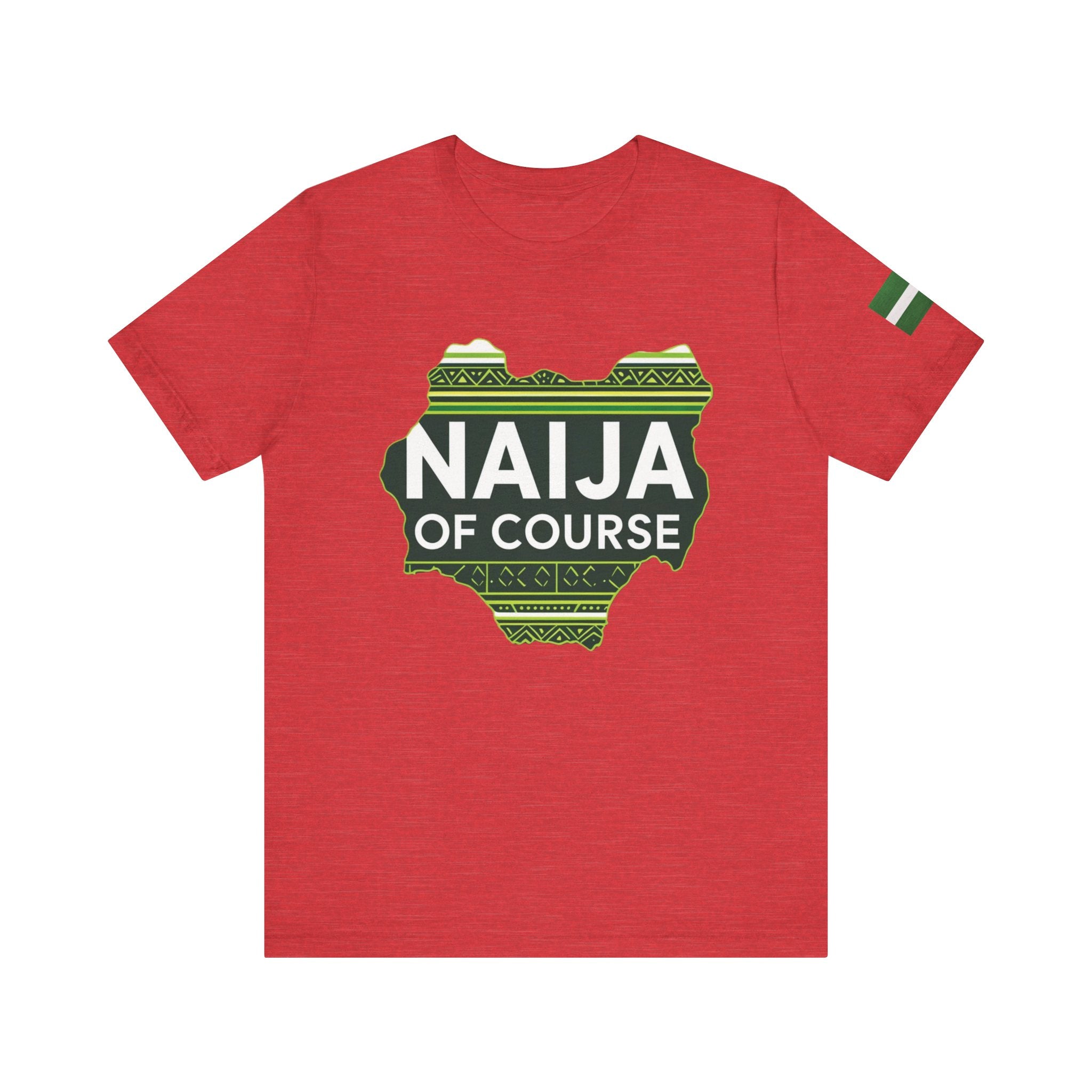 Naija Of Course Map, Unisex T-Shirt