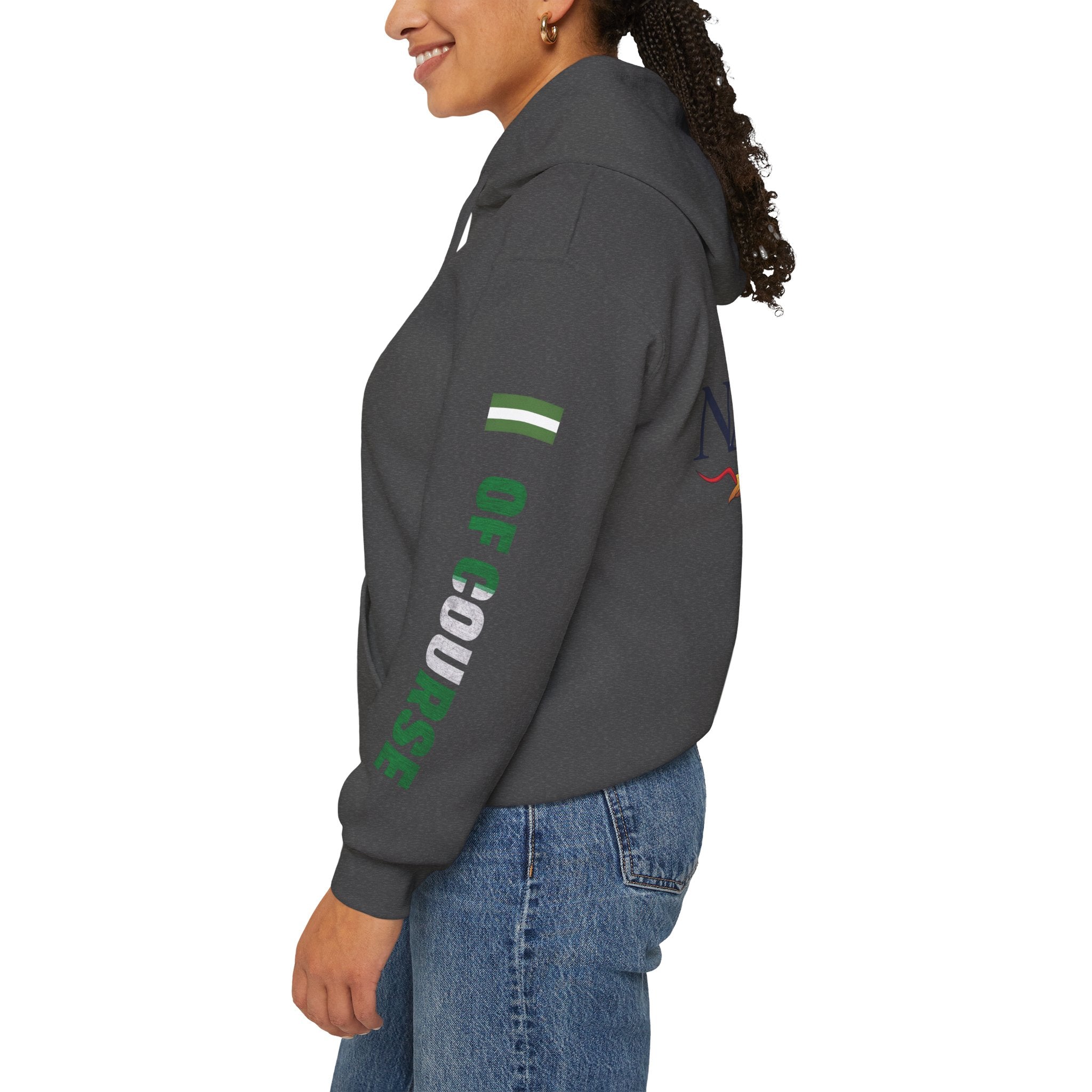 Nigeria Of Course-Naija, Keep Calm & Hustle, Hoodie