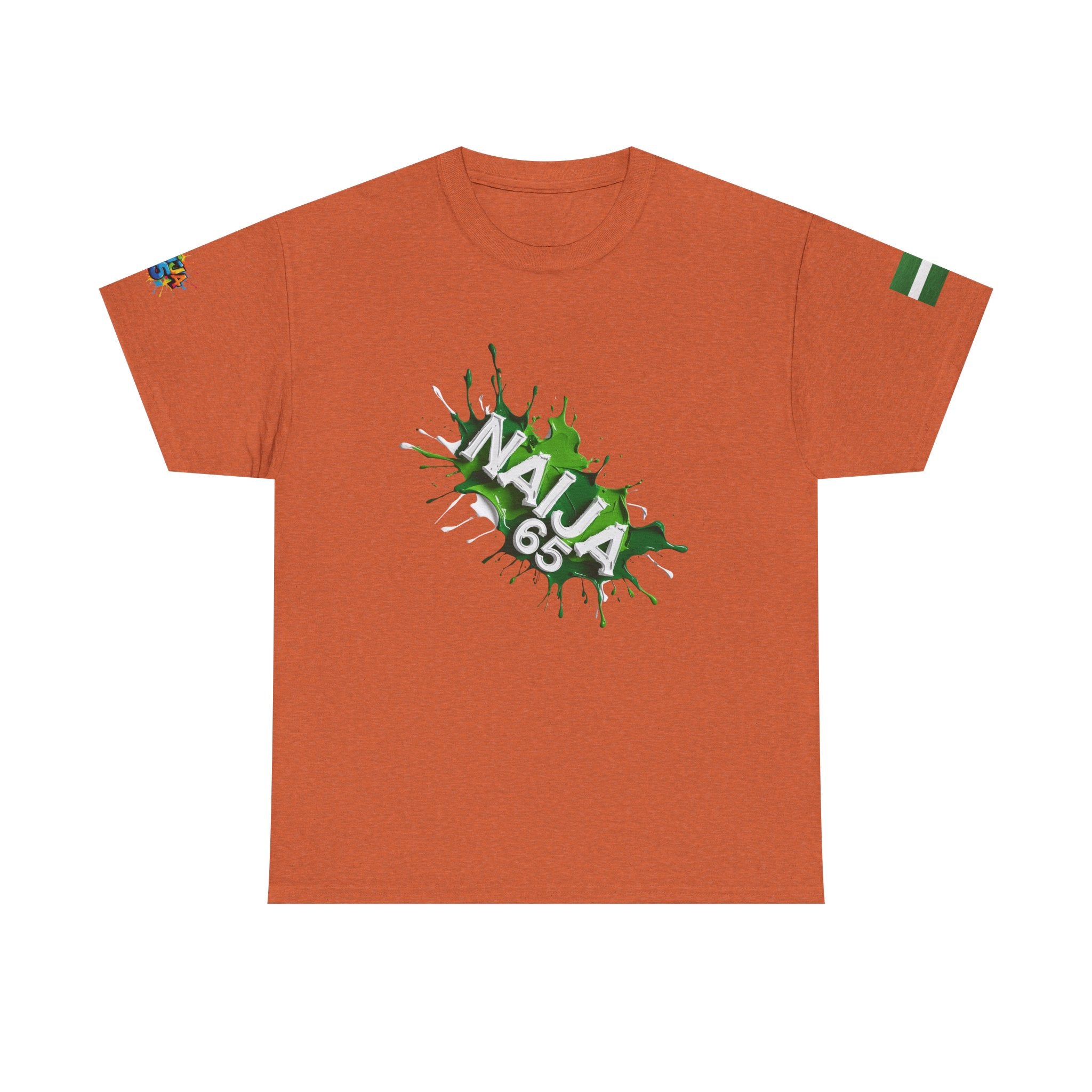 Naija 65TH INDEPENDENCE CELEBRATION, - Unisex Cotton T-shirt