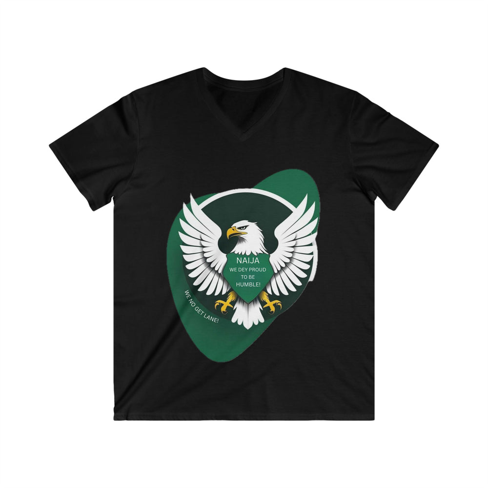 'Naija We Dey Proud To Be Humble!' Cotton T-shirt Unisex - Naija Of Course Fashion, Black T-shirt