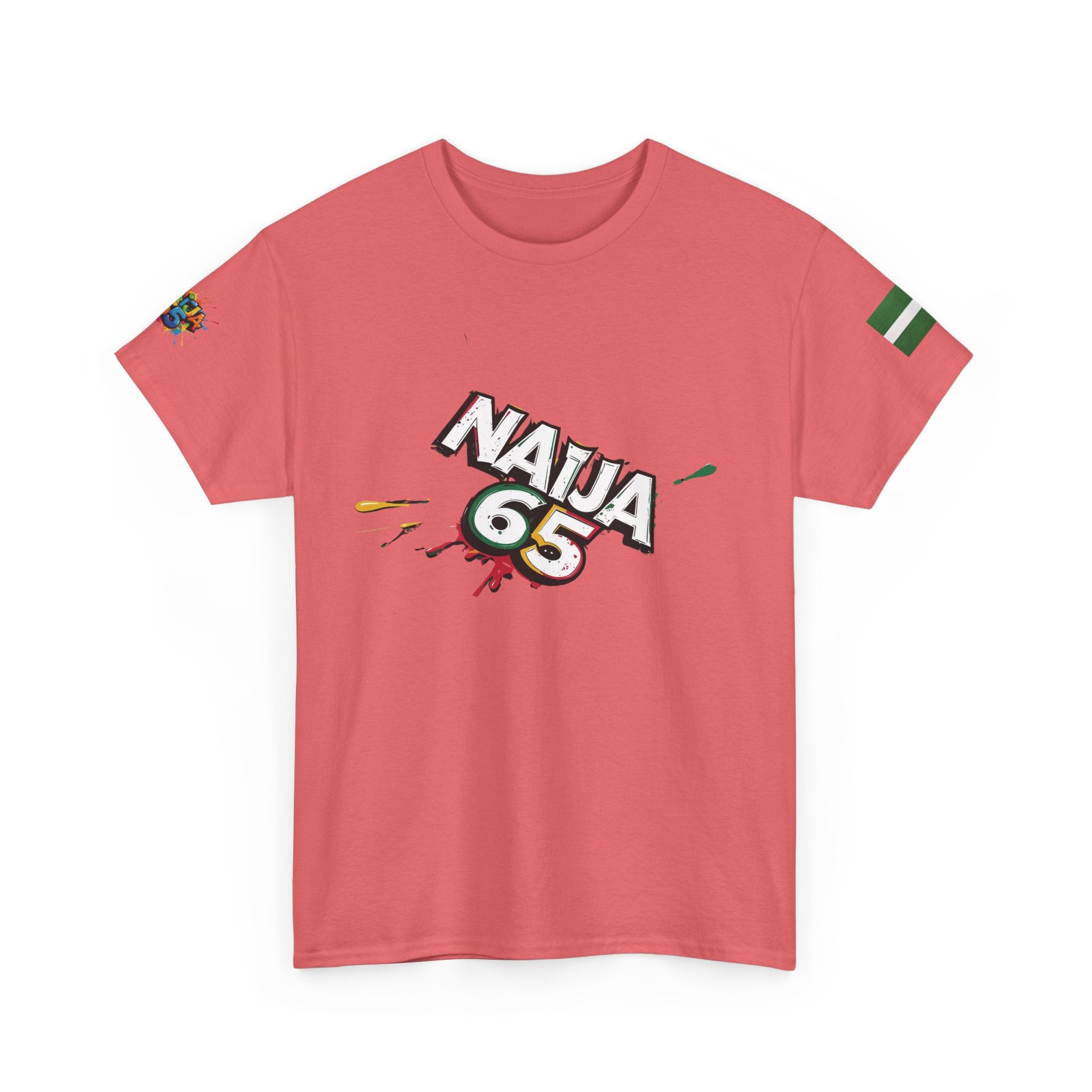 Naija 65TH INDEPENDENCE, Unisex Cotton T-shirt